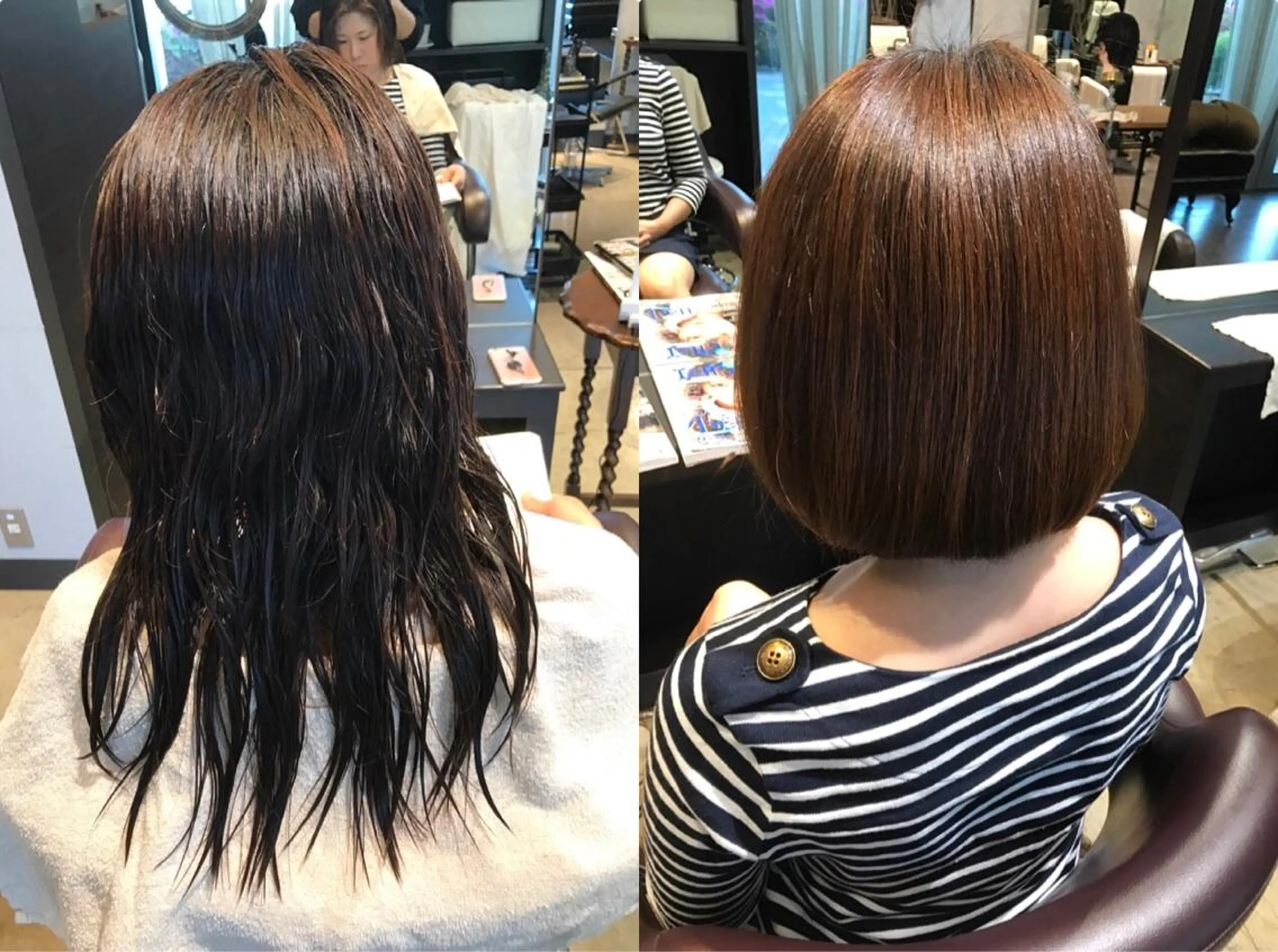 ミディアム ボブ シェアサロンJAM所属・東 悠磨のヘアスタイル