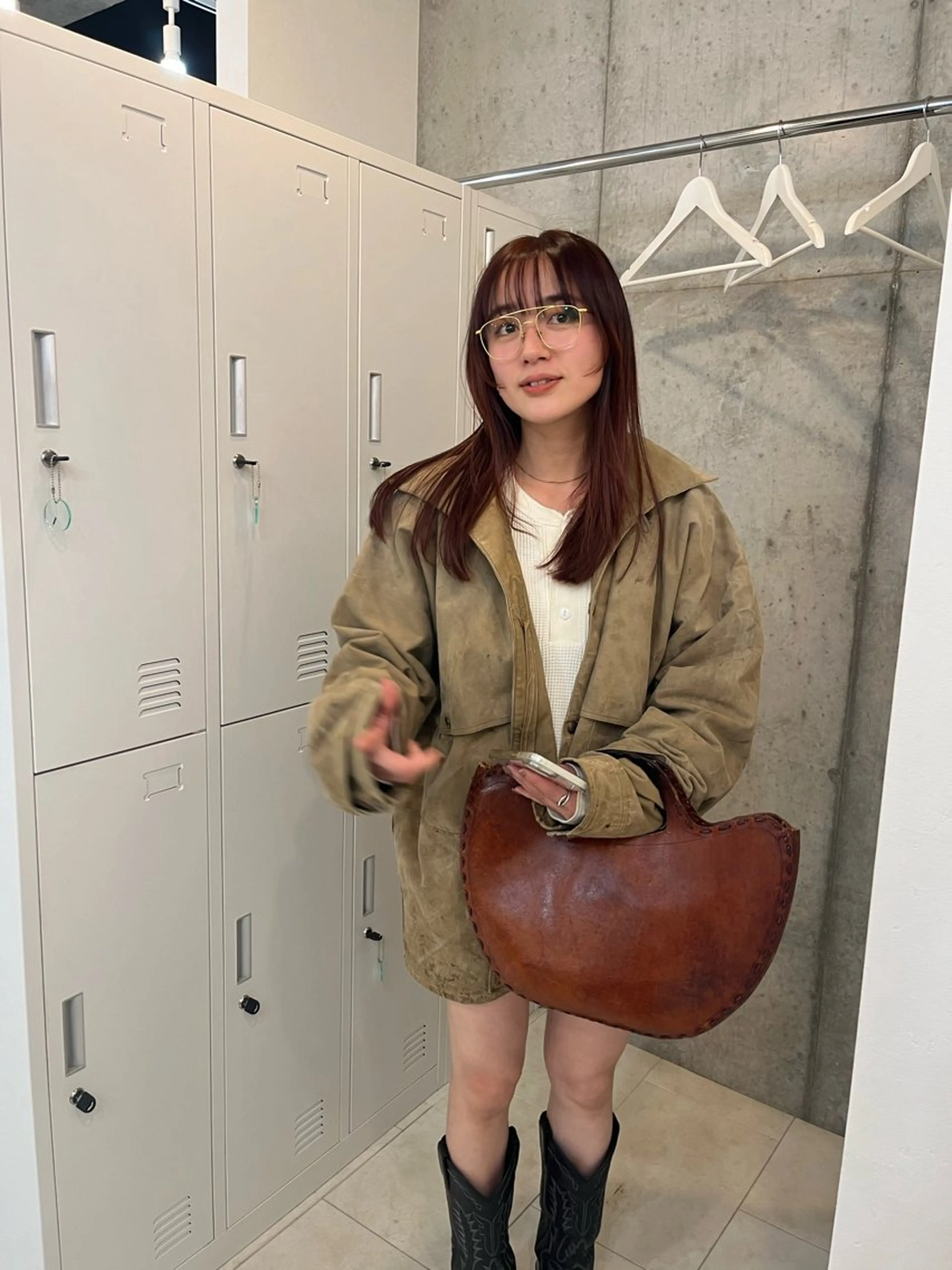 セミロング カラー カット ヘアカラー NOUN所属・eri kinjoのヘアスタイル