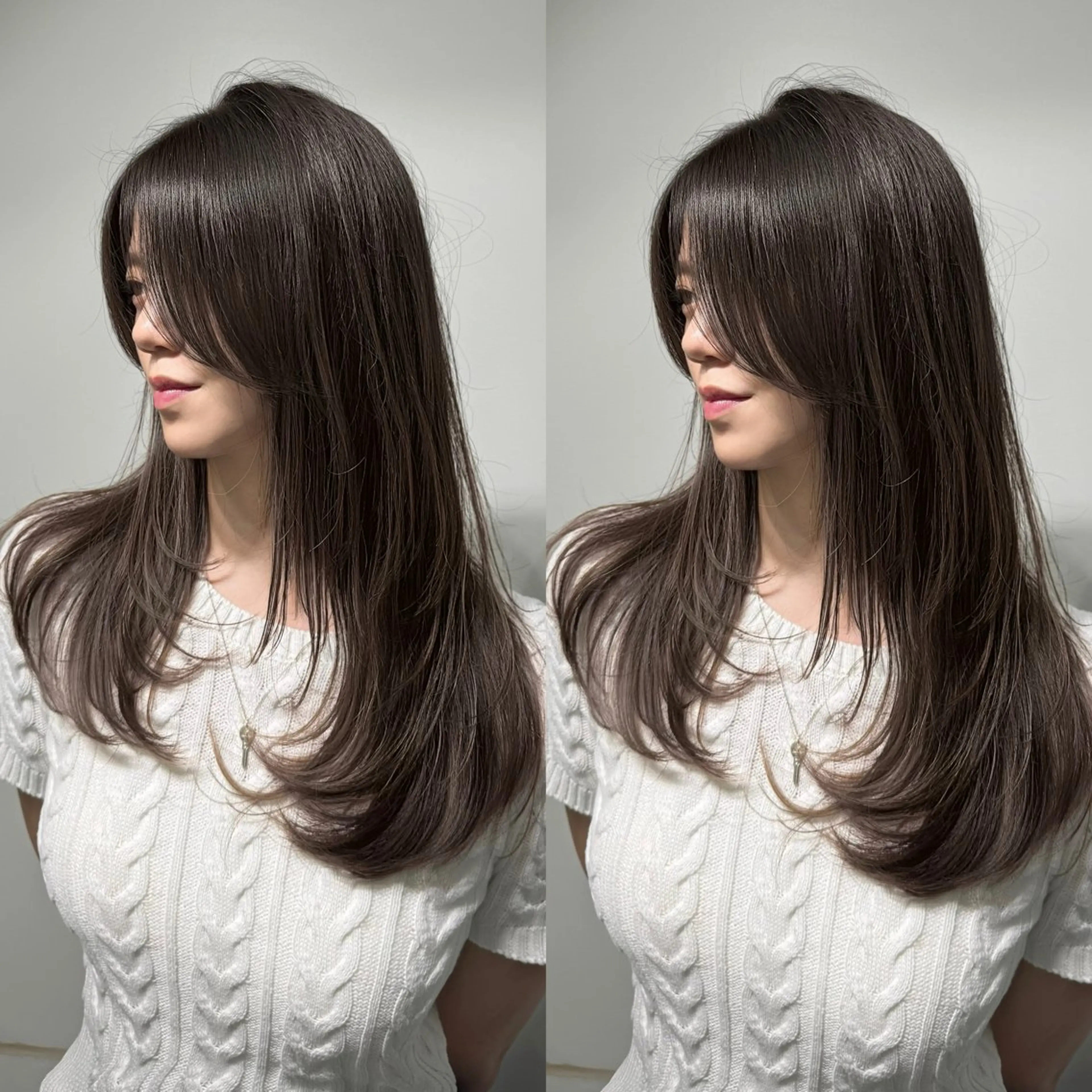 ロング 韓国風ヘア レイヤーカット 🫧髪質改善•ボブ/ レイヤー🫧持田樹のヘアスタイル