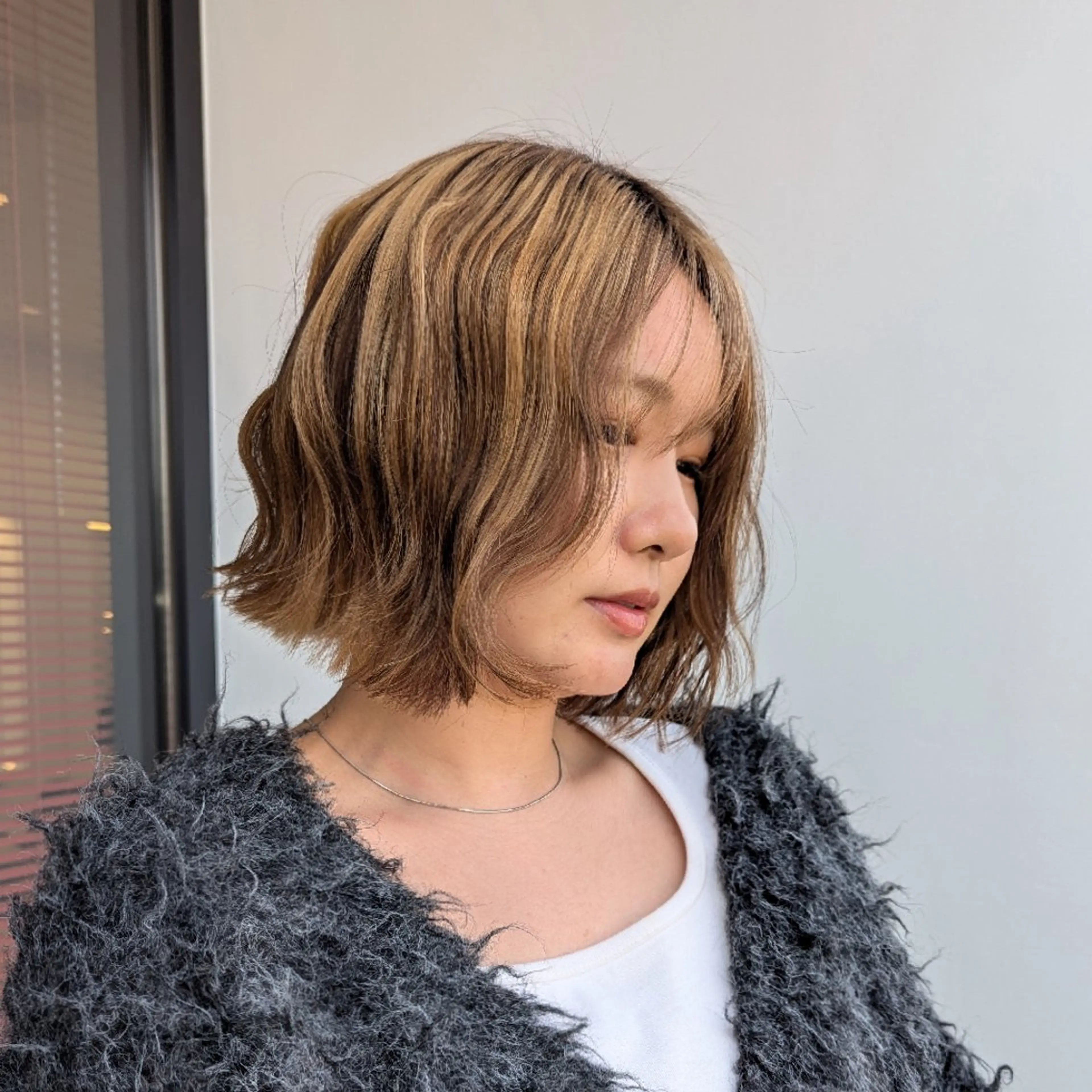 ミディアム coin□ yukaのヘアスタイル