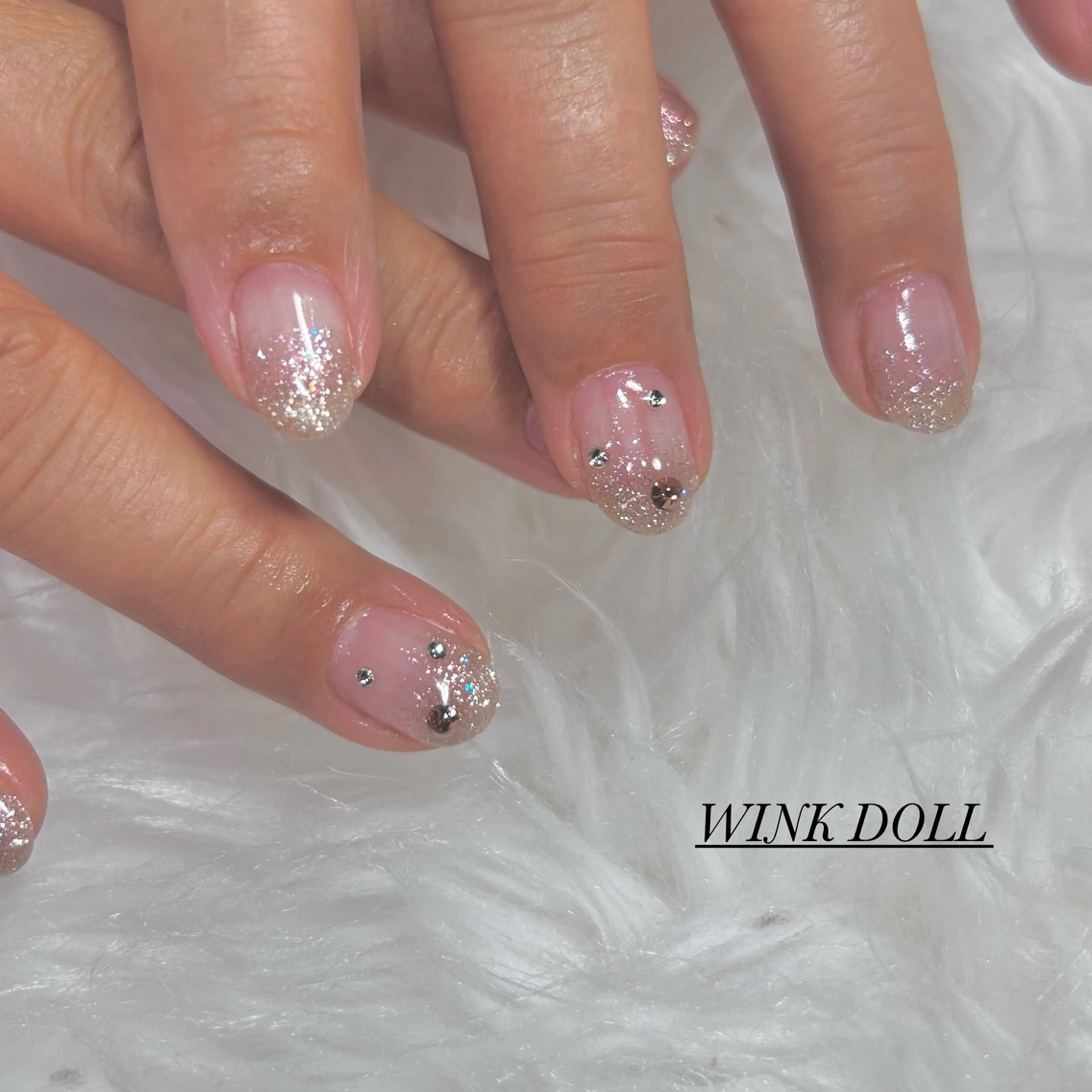 ネイル アートネイル ハンドネイル WINK DOLL所属・WINK DOLL 🌹MIRAIのネイルデザイン