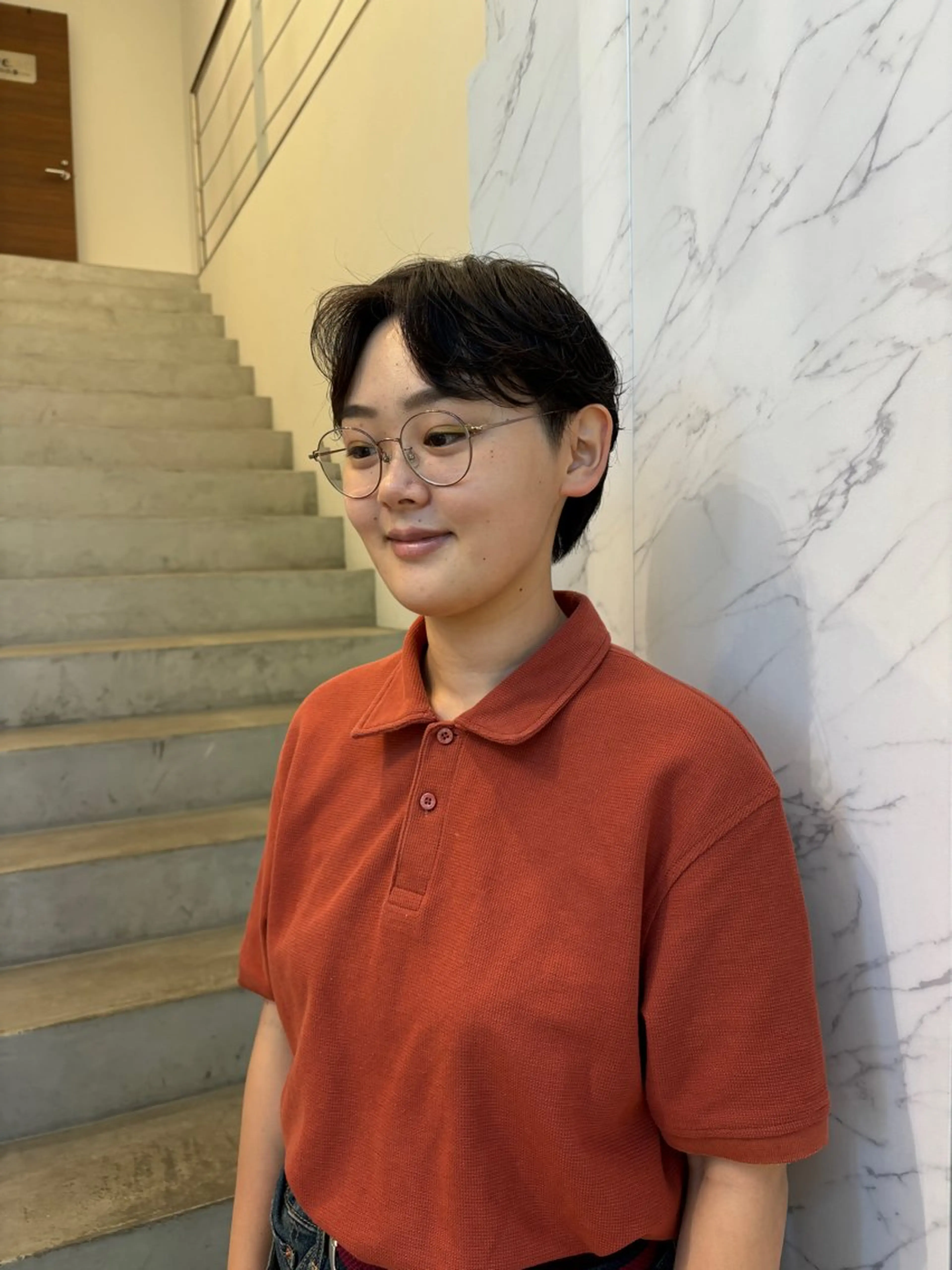 ショート miu /透明感カラーのヘアスタイル