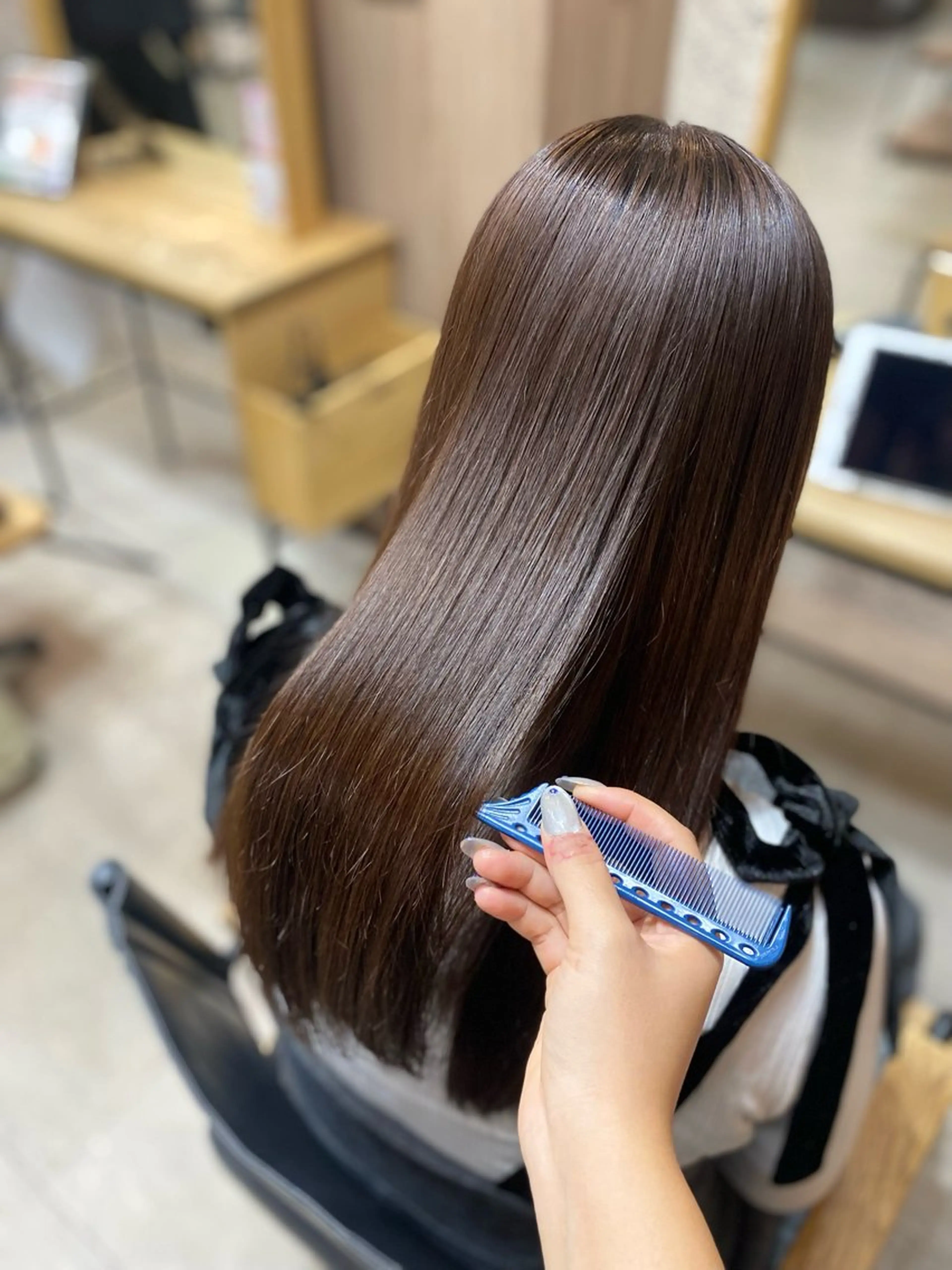 トリートメント 杉森 蘭琉のヘアスタイル