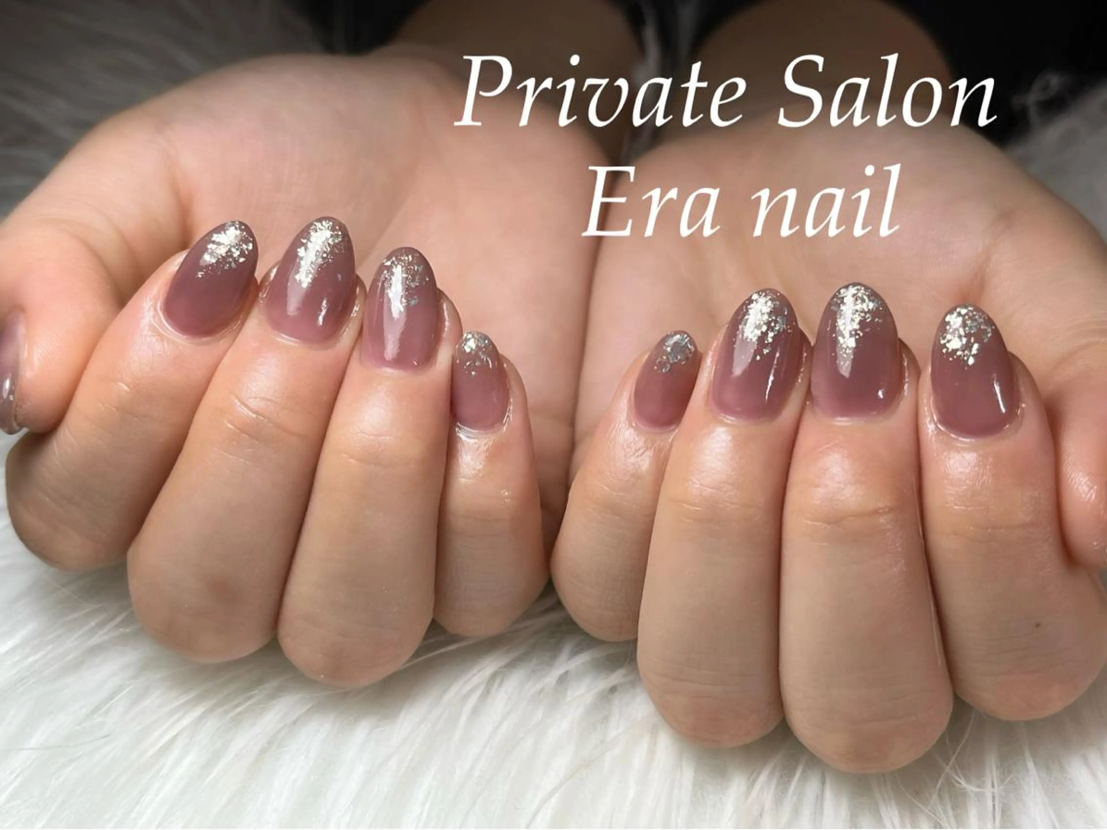 ネイル ラメ(グリッター) ワンカラーネイル ハンドネイル Era nailのネイルデザイン