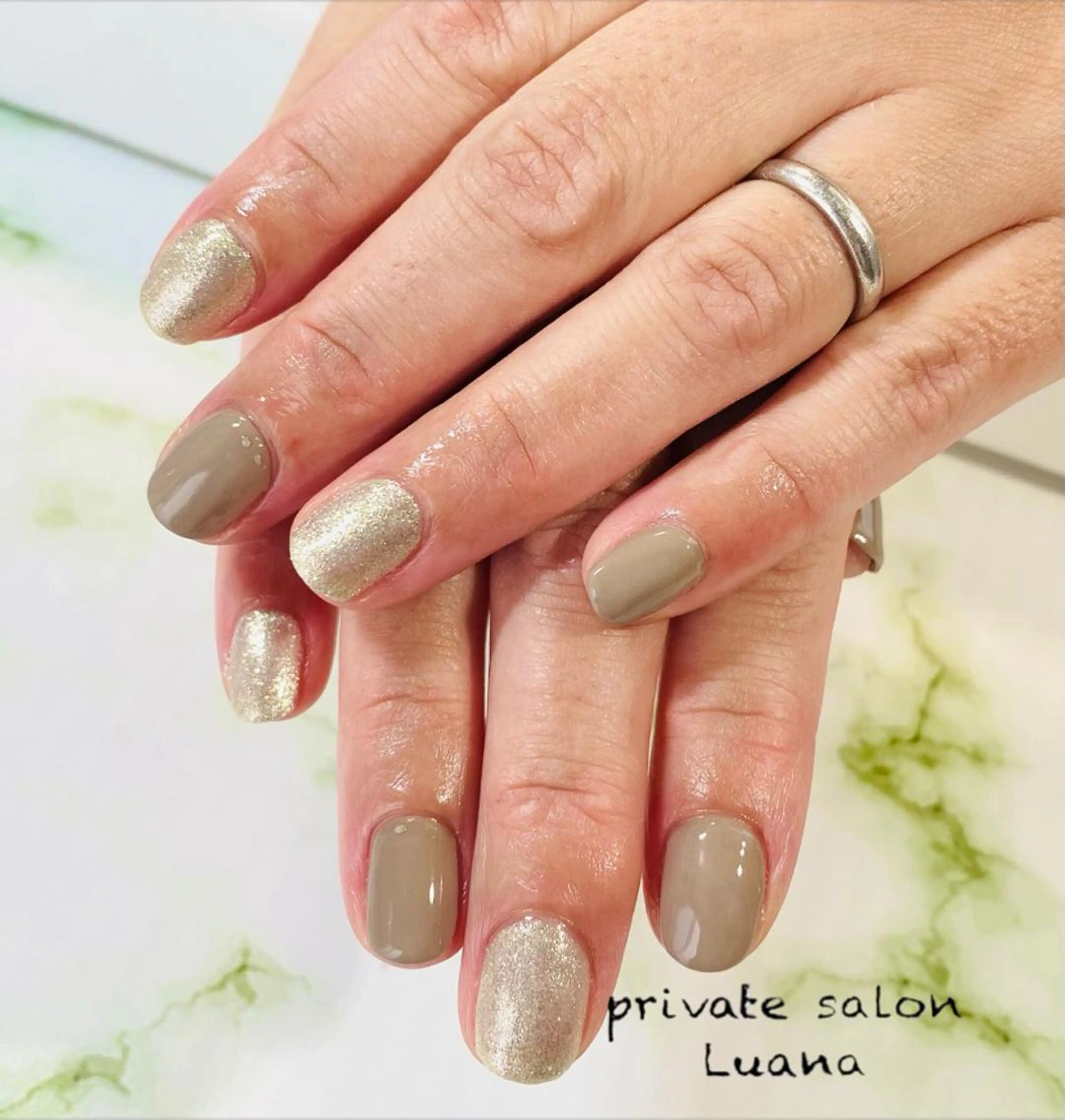 ネイル ハンドネイル 自宅ネイルサロン ルアナのネイルデザイン