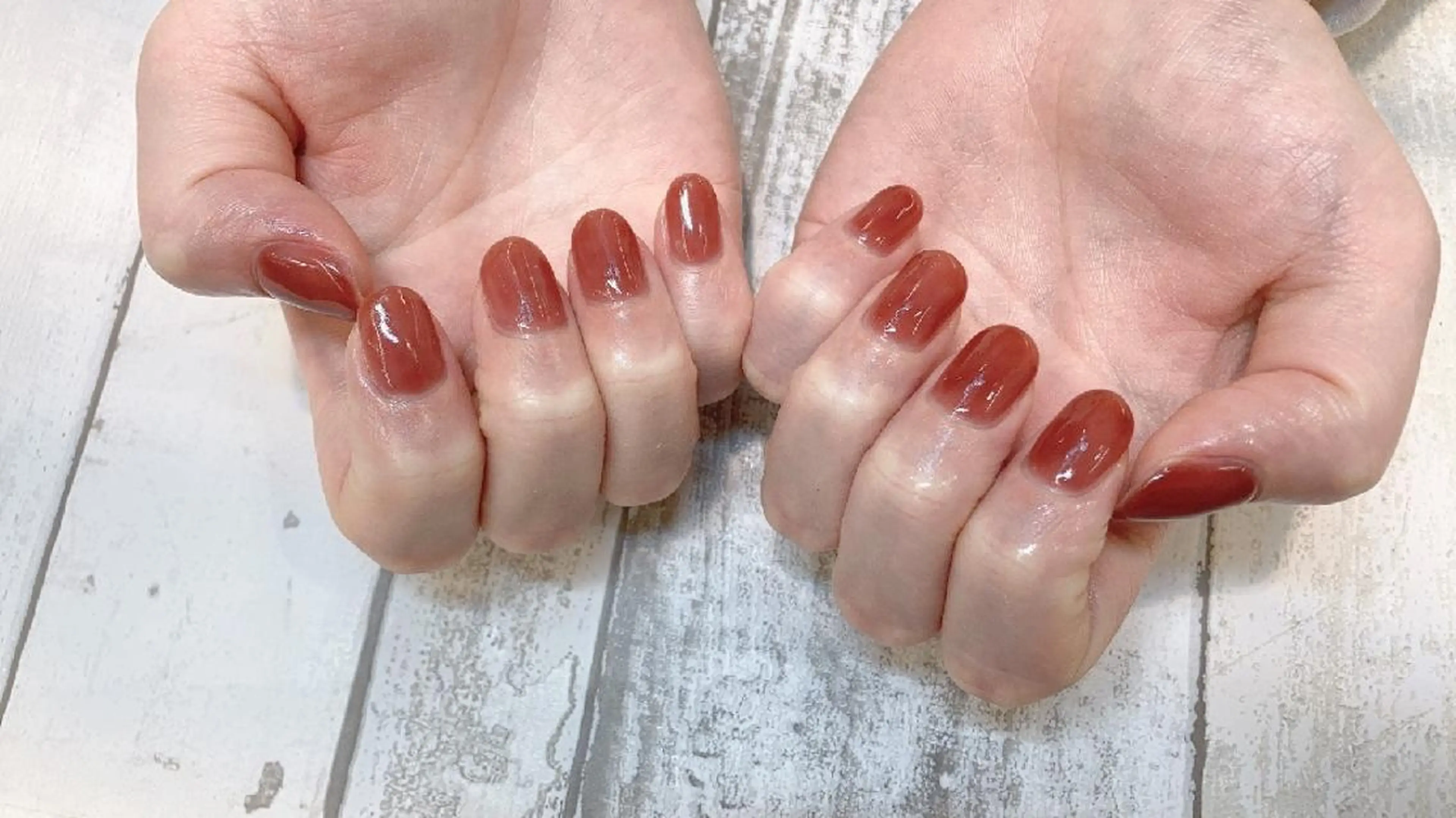 ネイル シンプルネイル ハンドネイル CALME ♡のネイルデザイン