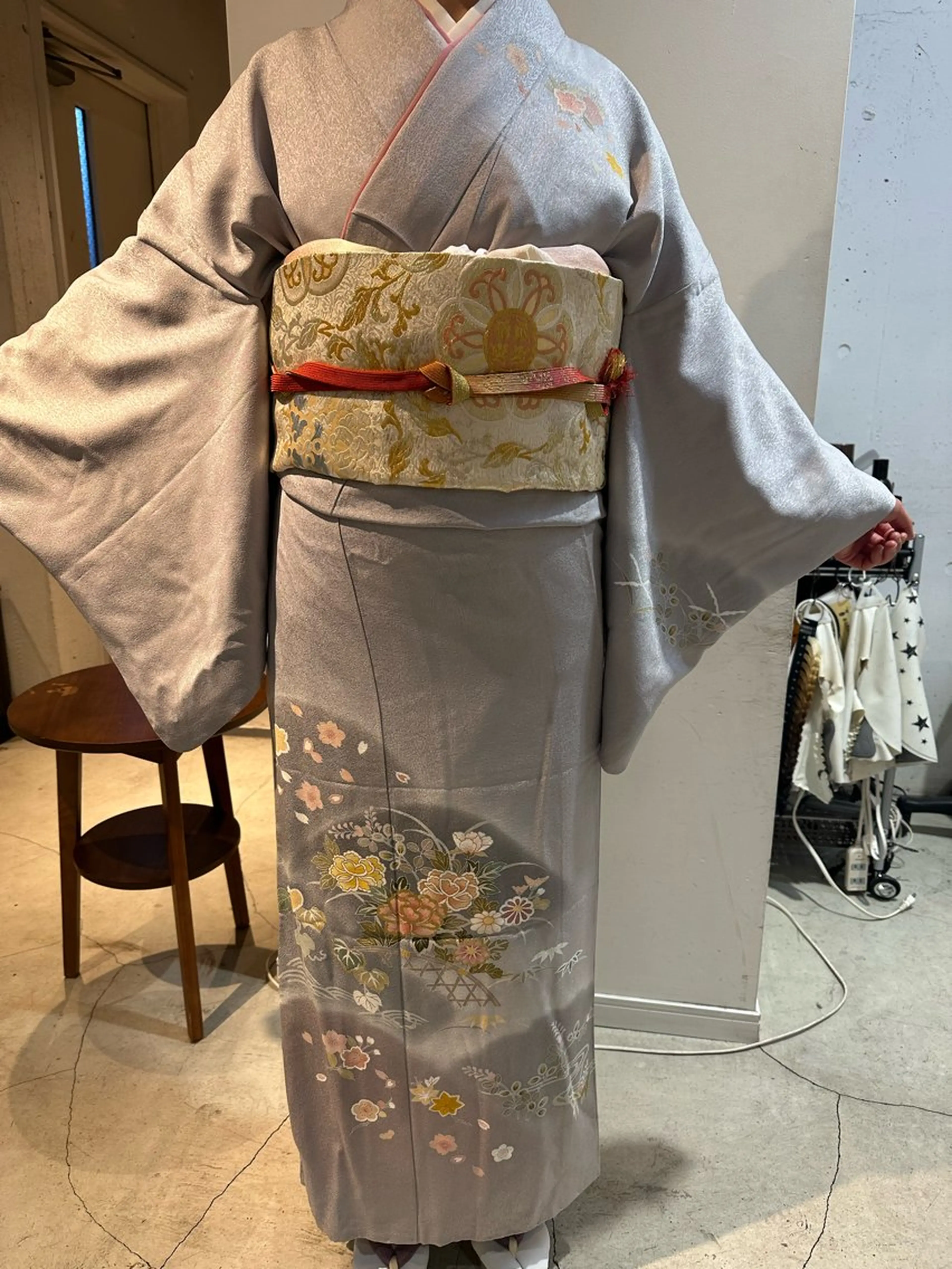 ヘアアレンジ 着付け ショート🌼パーマ 本間正子のヘアスタイル