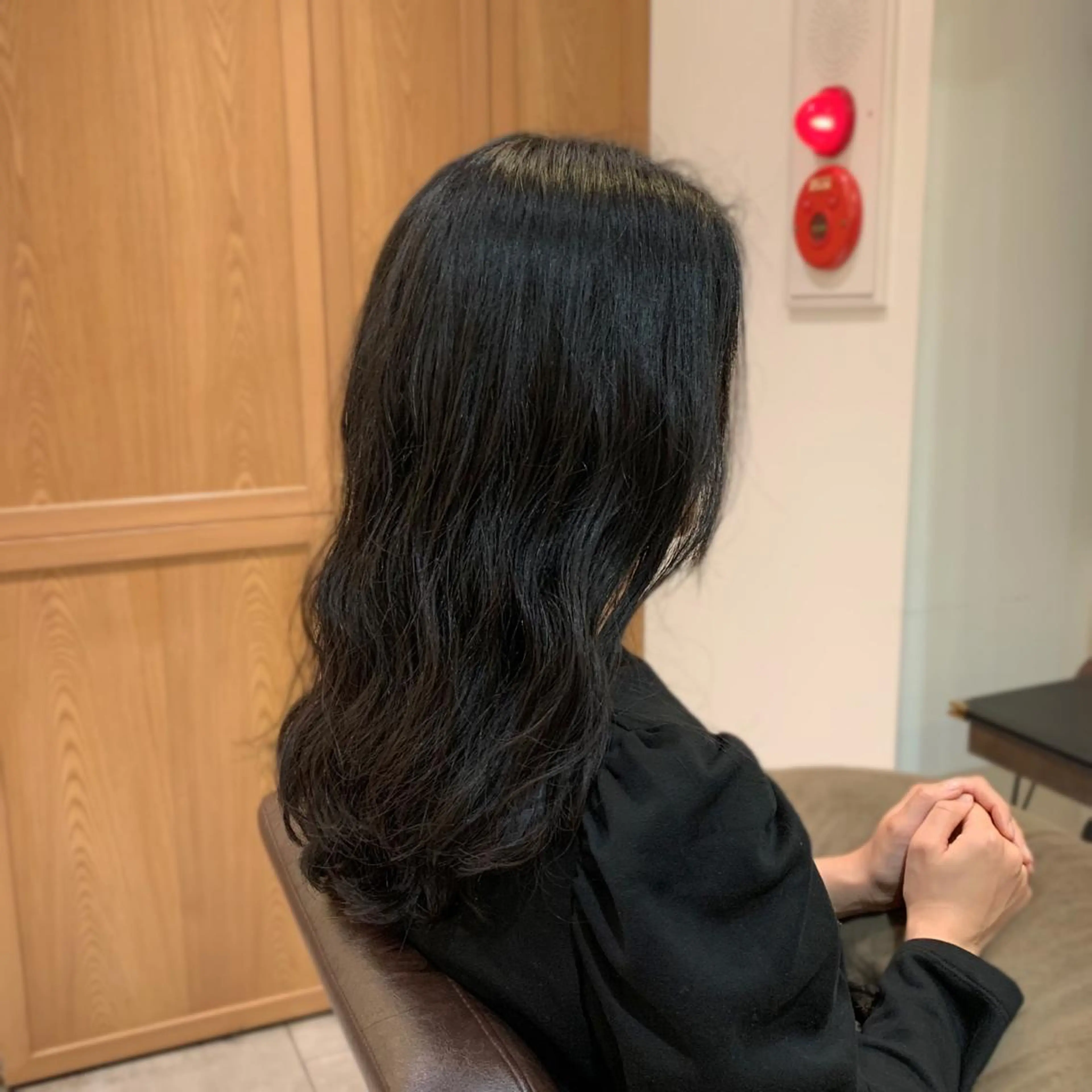 ロング パーマ ロング 中村 研介のヘアスタイル