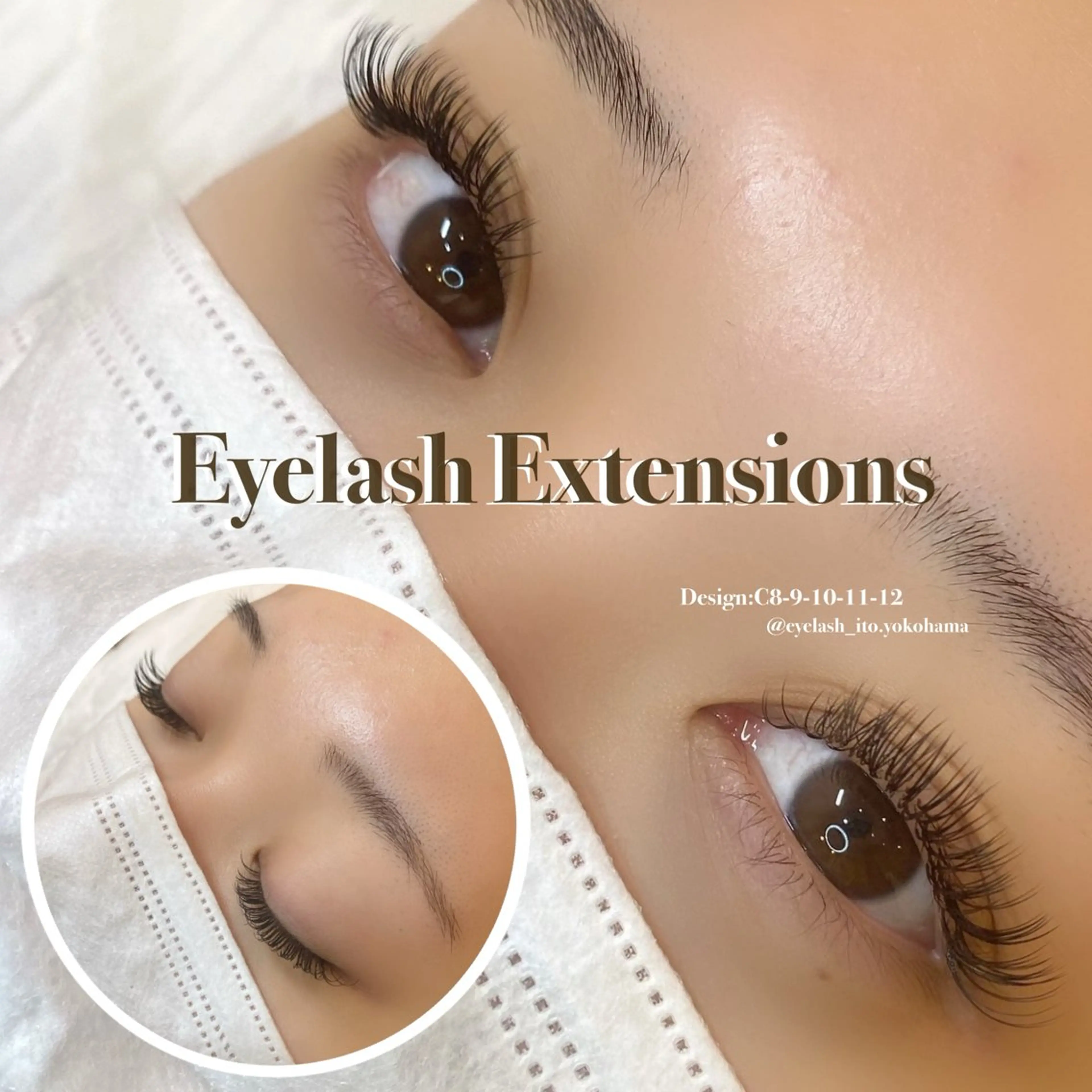 マツエク・マツパ Luxe🌺 ITOのマツエク・マツパデザイン