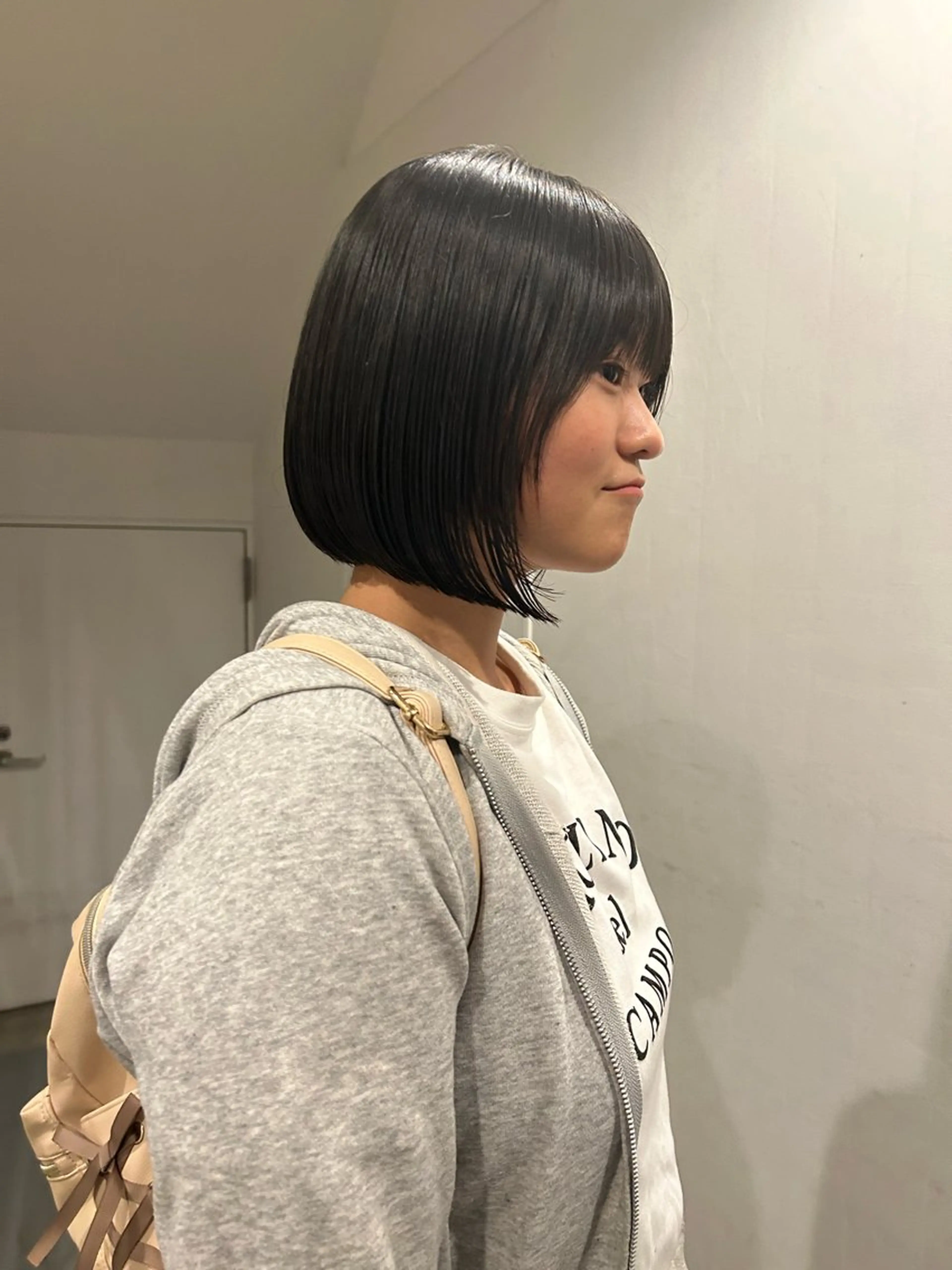 ショート パーマ カット パーマ hen所属・心斎橋/レイヤー/ ブリーチ/モエのヘアスタイル