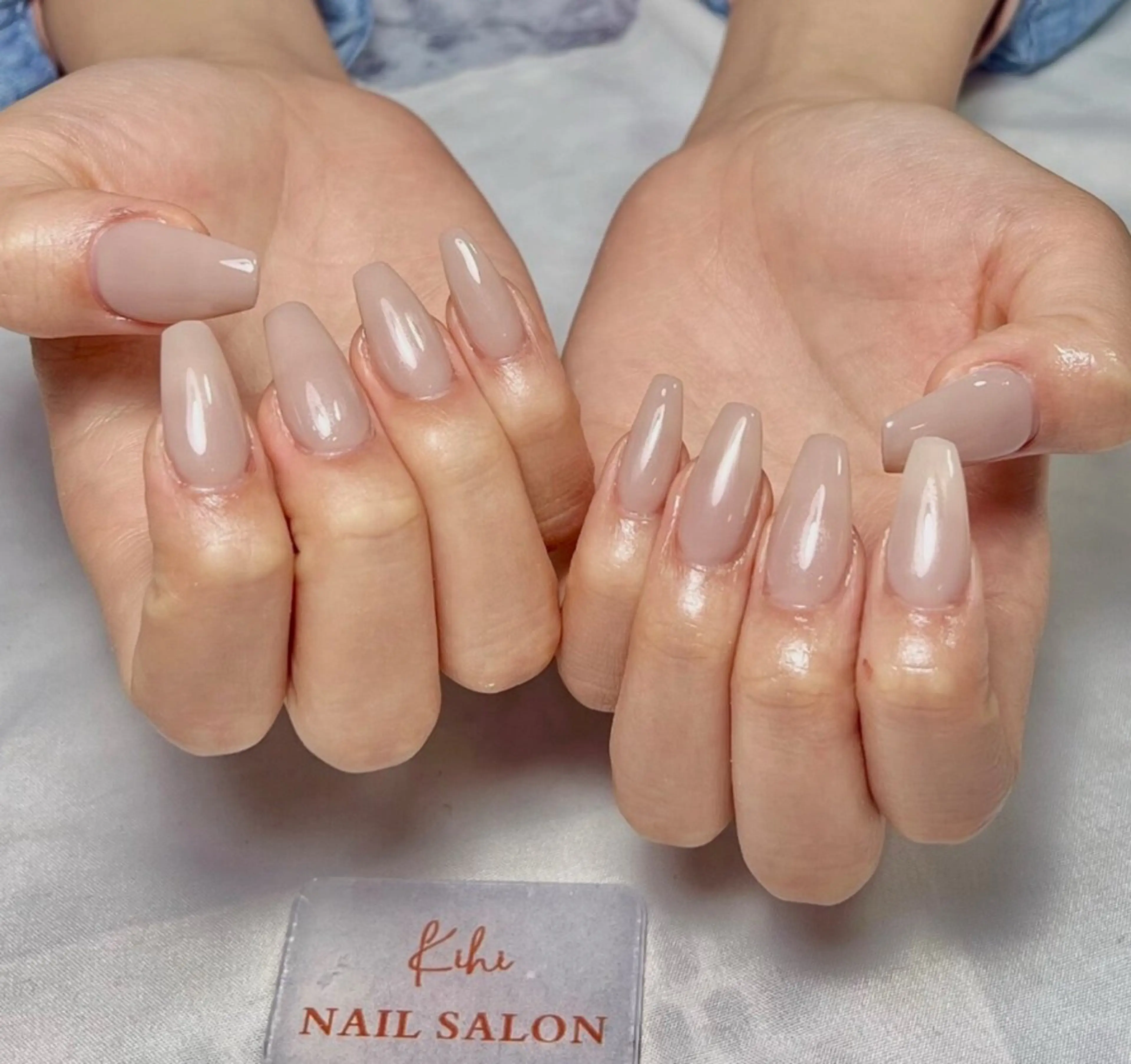 ネイル アートネイル フレンチネイル ジェルネイル グラデーション 韓国ネイル 村中 ハナのネイルデザイン