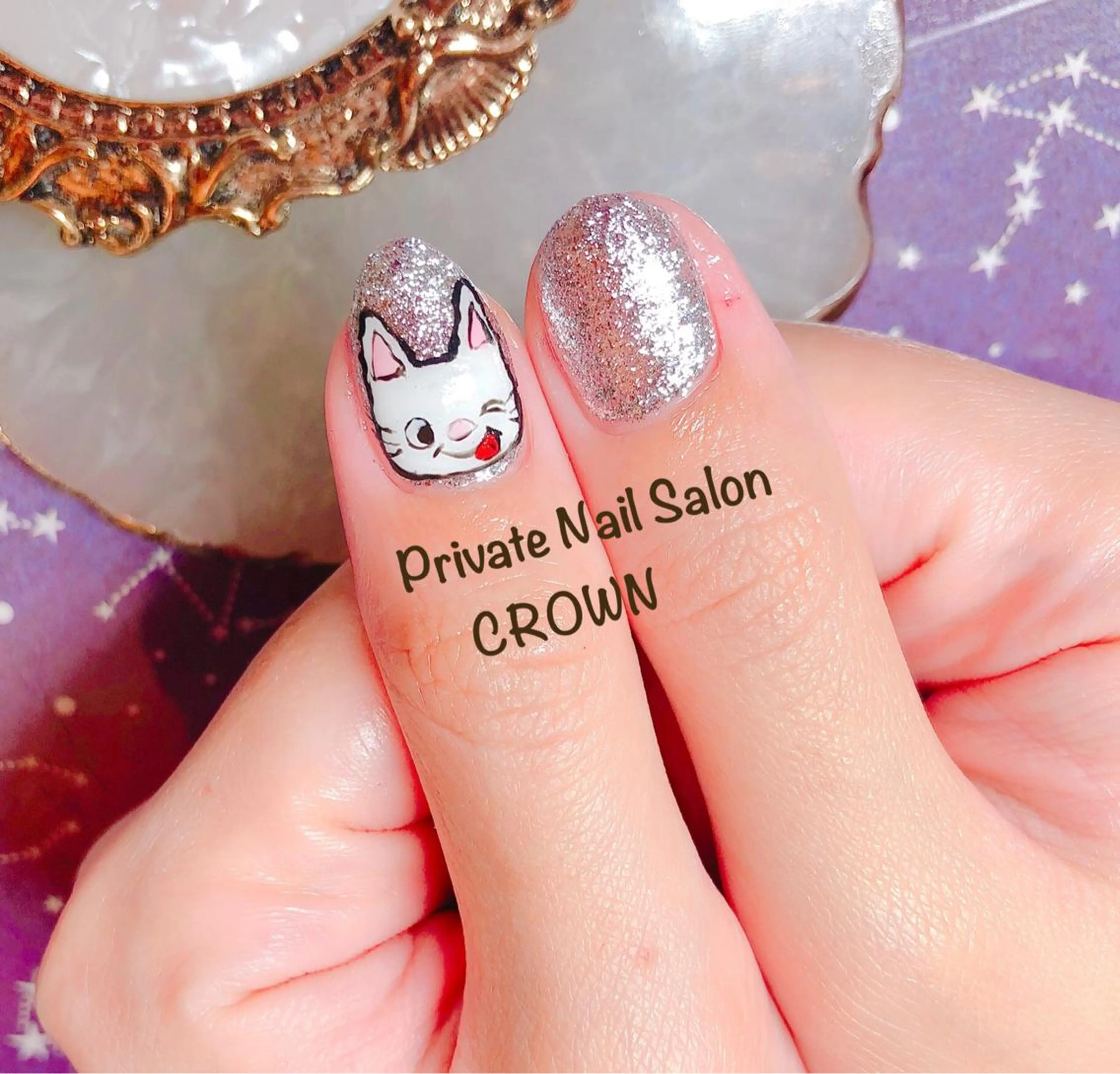 ネイル CROWN プライベートサロンのネイルデザイン