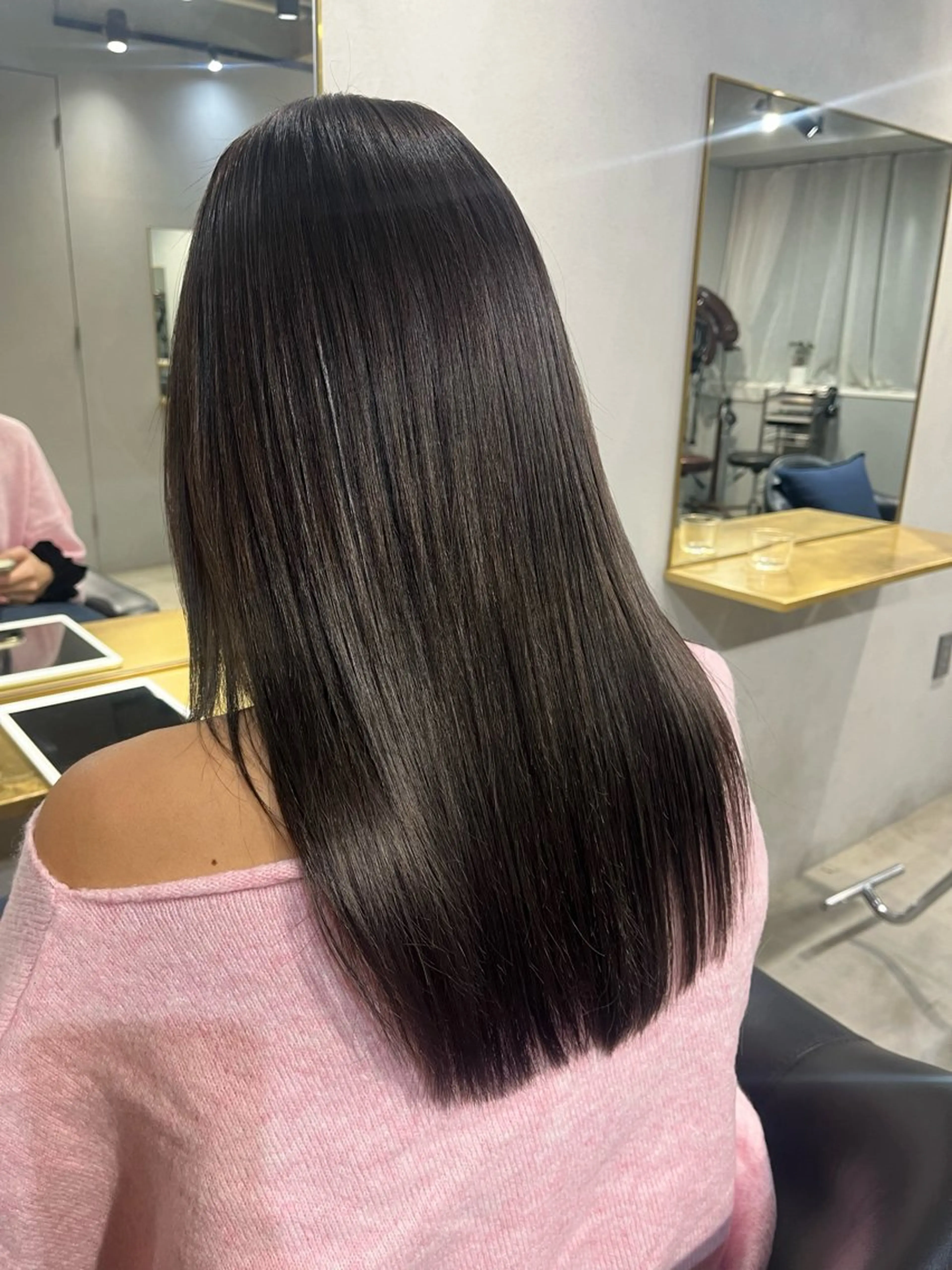 ミディアム カラー ヘアカラー 【arc】 佐藤未希穂/レイヤーのヘアスタイル