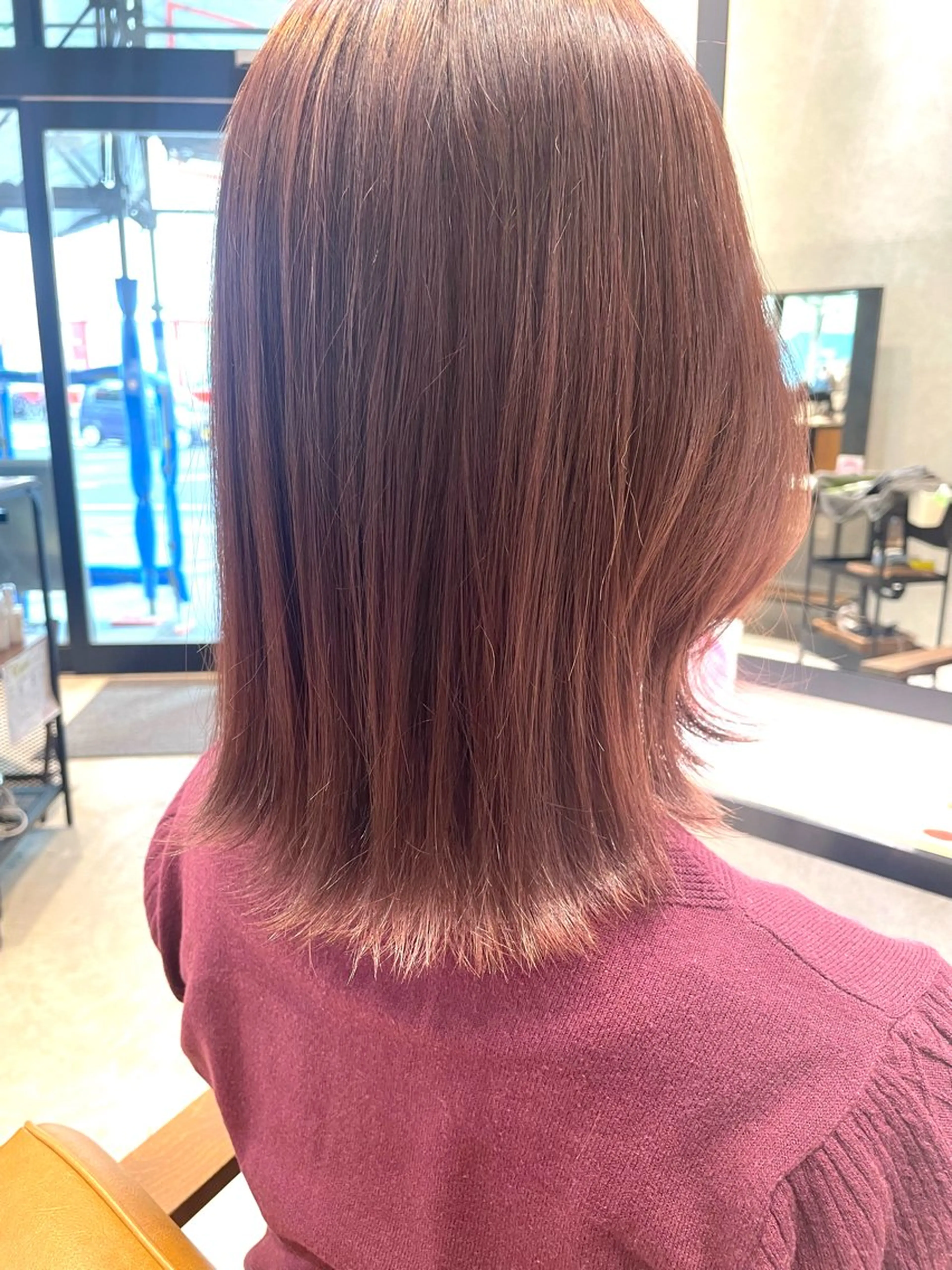 ミディアム カット ヘアカラー トリートメント ヘアセット channel 大澤俊文のヘアスタイル