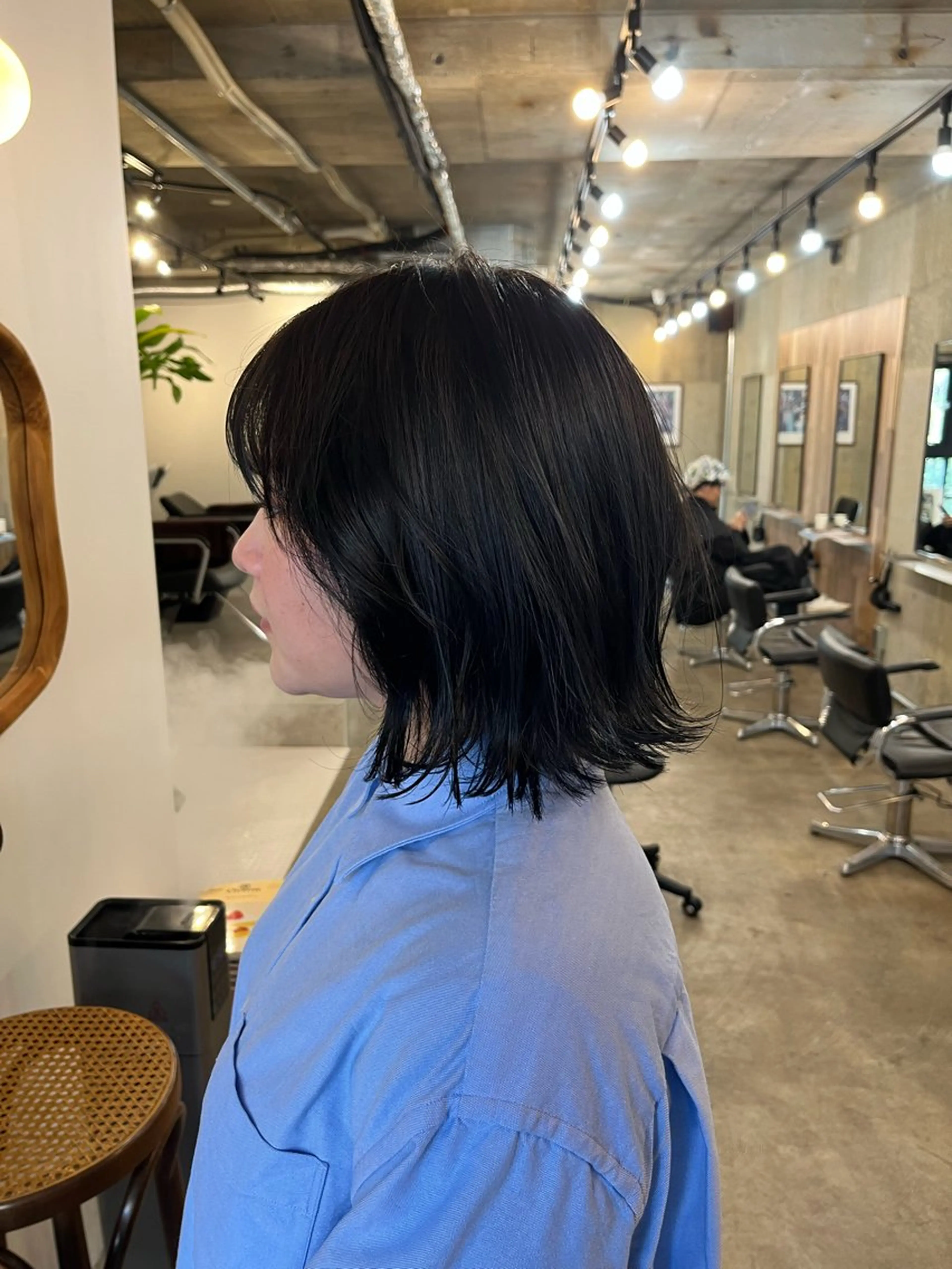 ミディアム モモセ ユメトのヘアスタイル