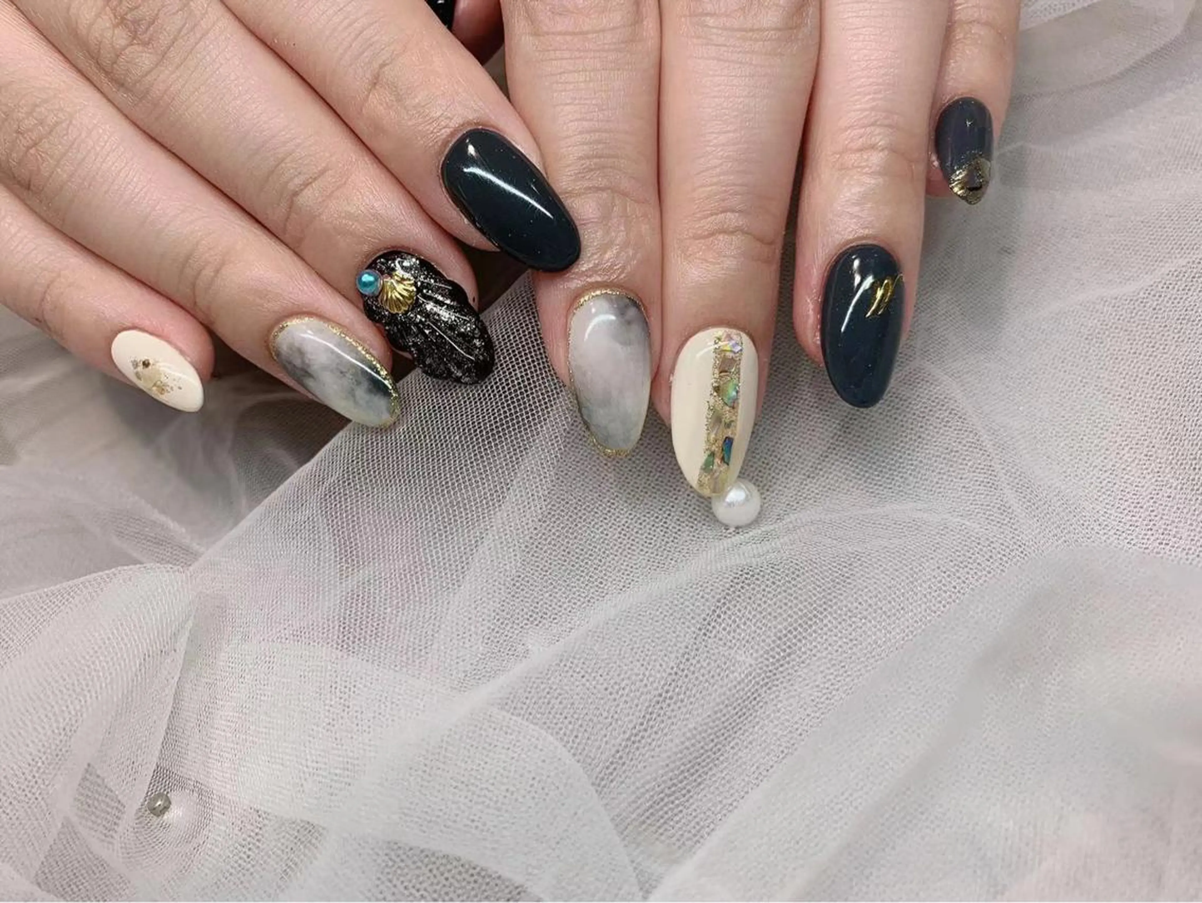 ネイル 長さだし専門店 M2　rikaのネイルデザイン