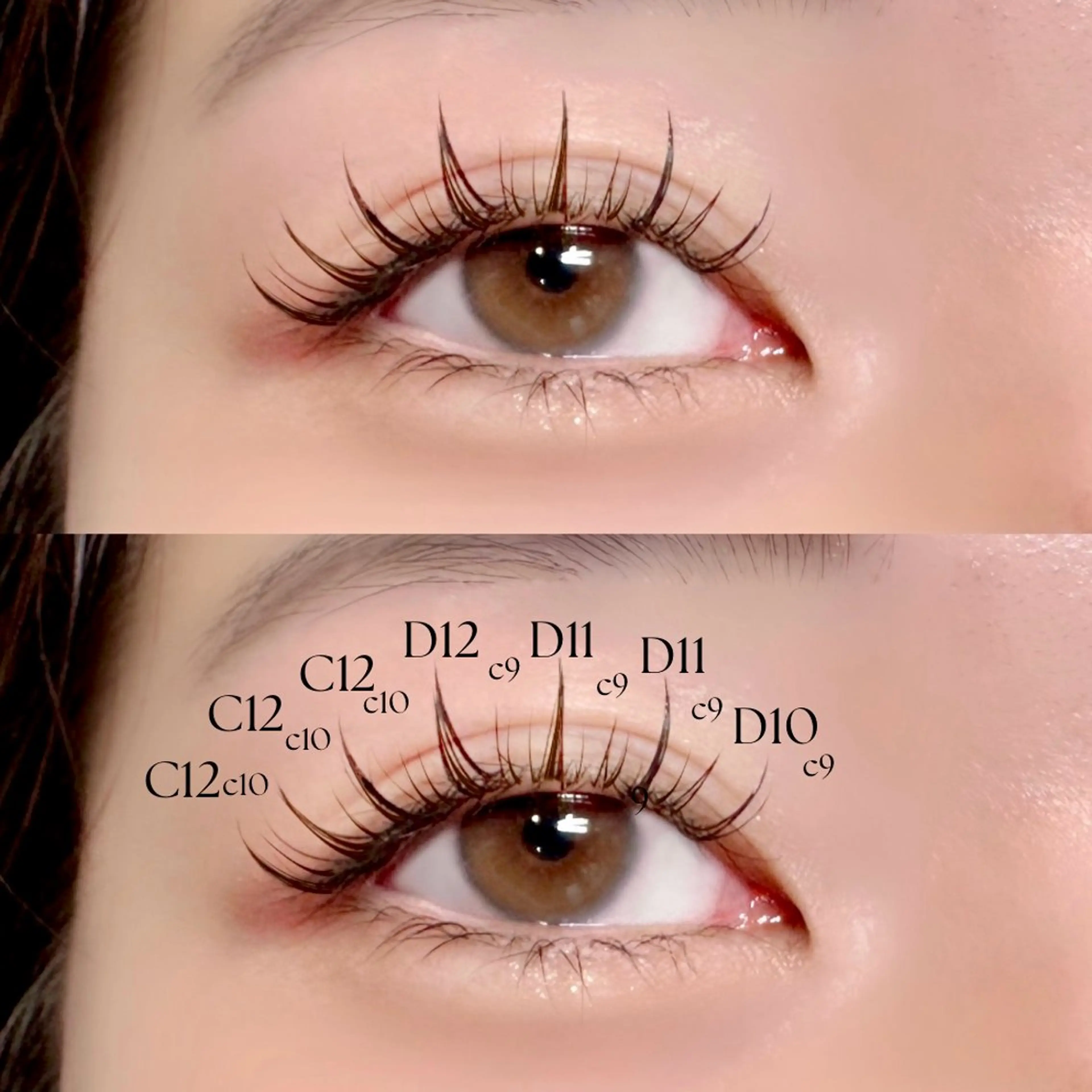 マツエク・マツパ マツエク RUMéL Natsumiのマツエク・マツパデザイン