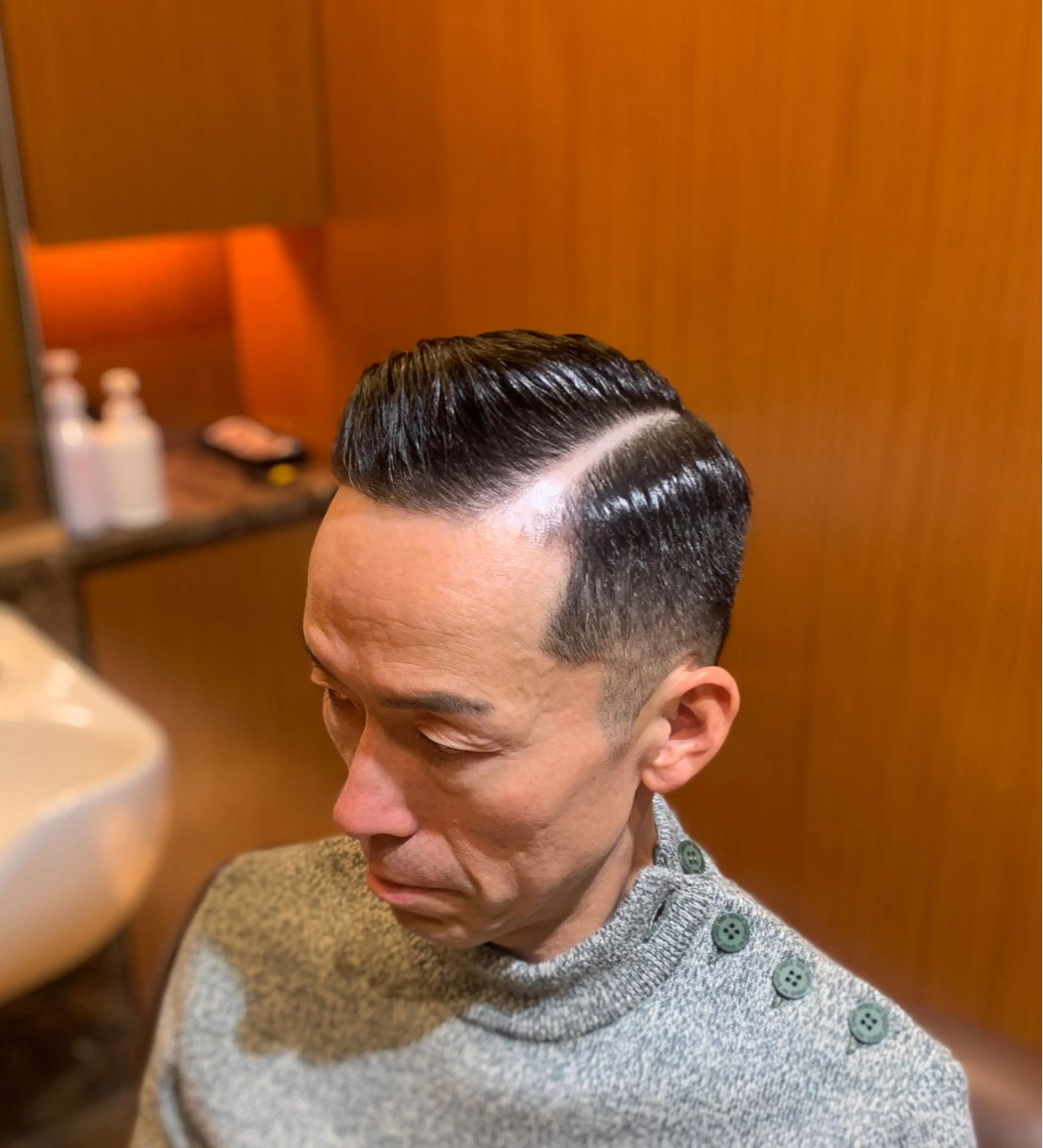 カット＋アイロンパーマの写真