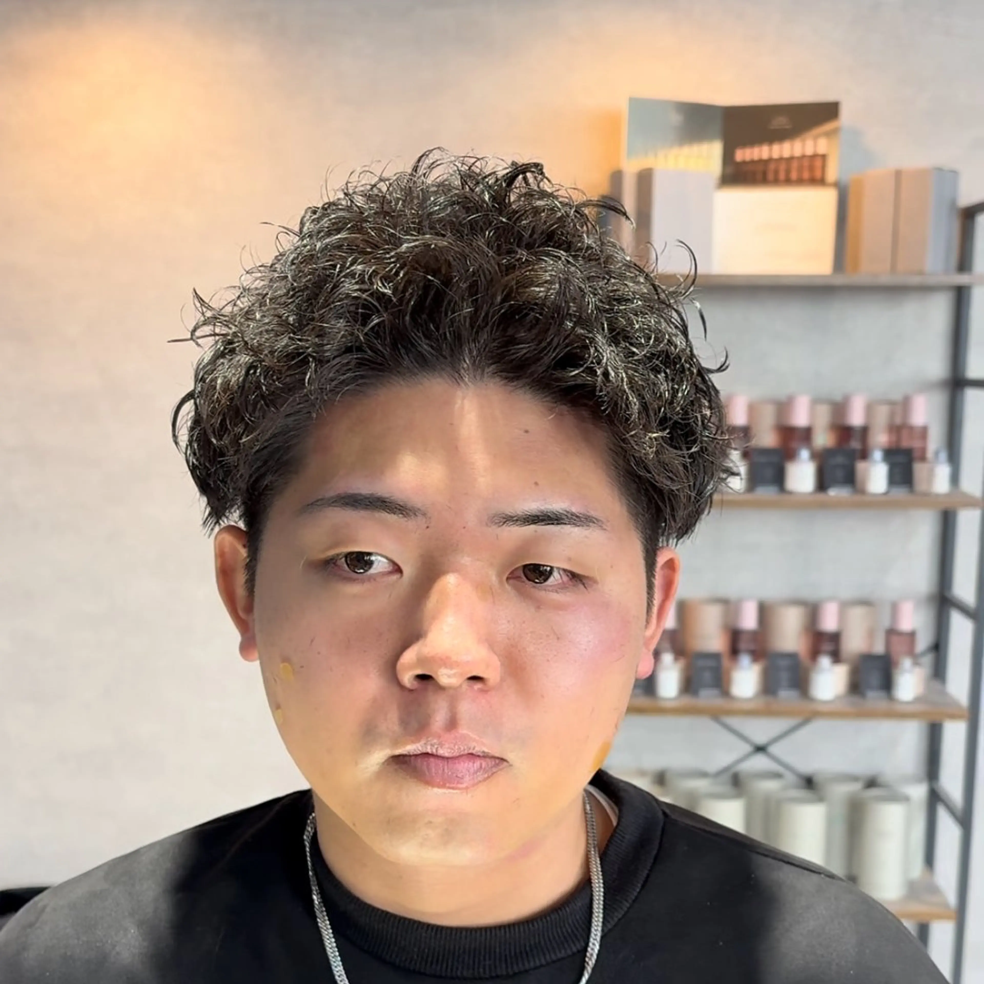 ショート カット パーマ ヘッドスパ ヘアセット パーマ指名率No1 メンズ特化ケイトのヘアスタイル