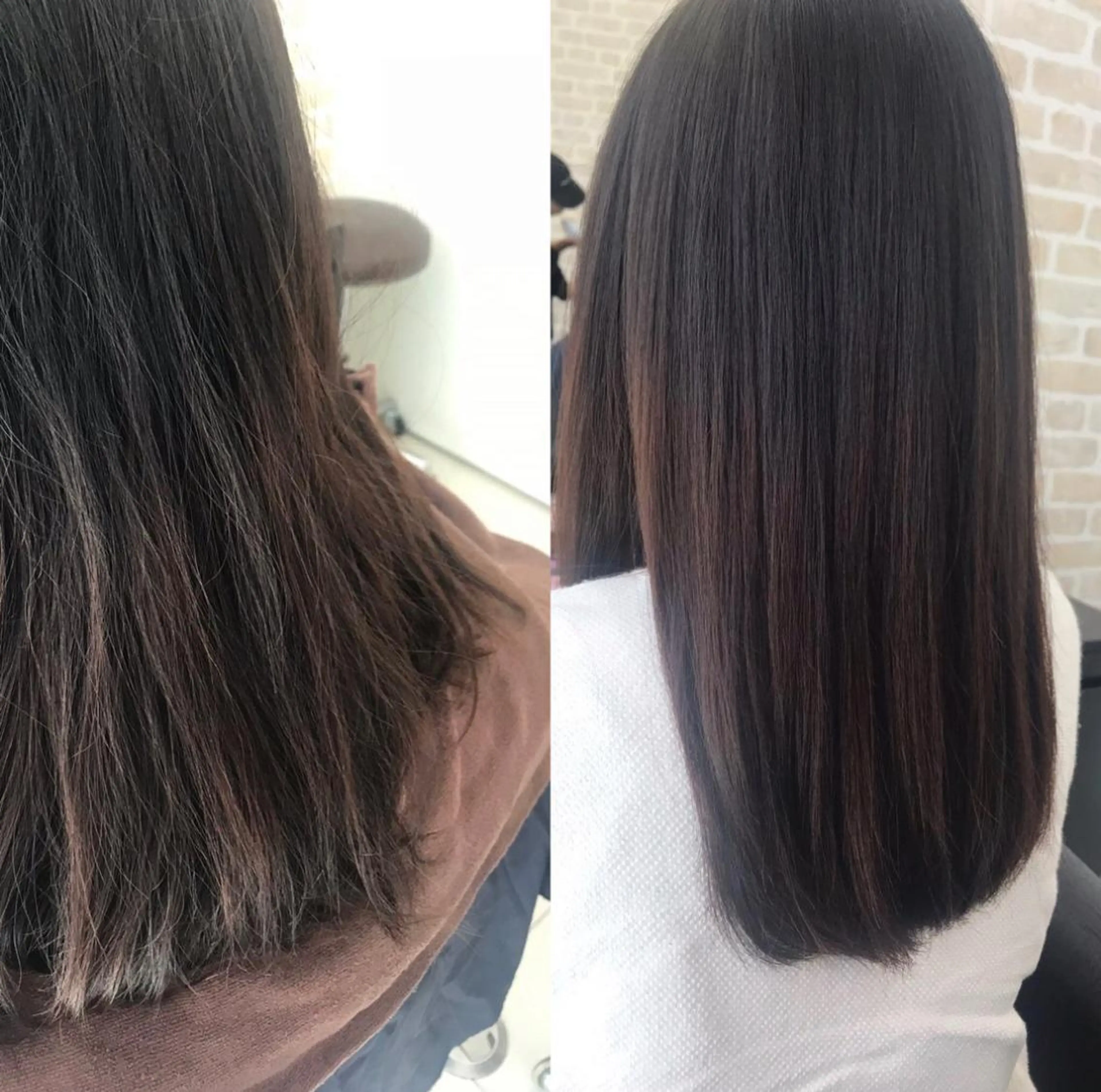 セミロング カラー ヘアアレンジ 髪質改善 トリートメント stylist/蛯谷 珠里のヘアスタイル