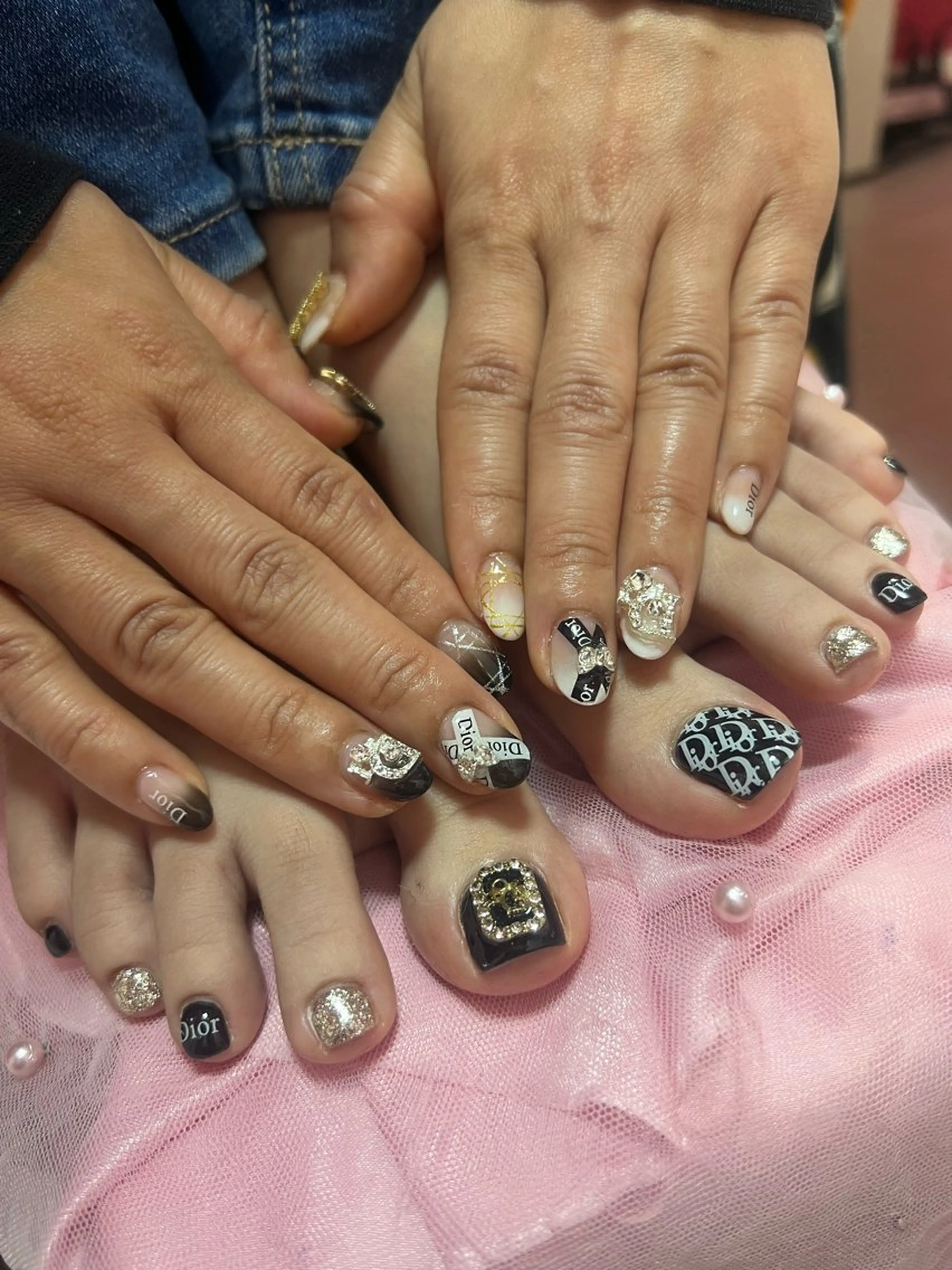 ミニモ限定*オフあり*なし*フットジェルアートし放題の写真