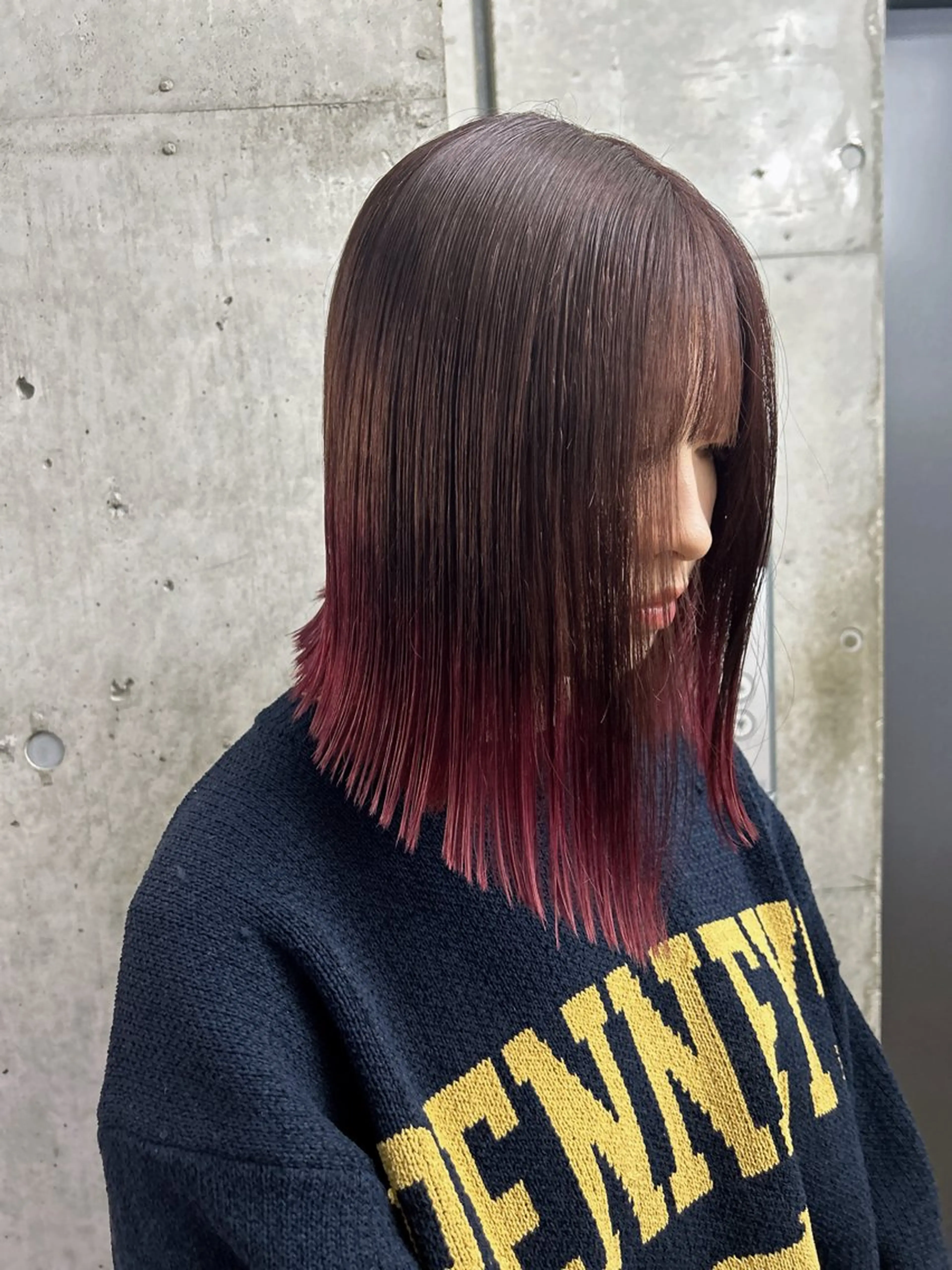 カラー ヘアカラー トリートメント 🎨デザイン🥇 美髪・艶髪 日暮千敬のヘアスタイル