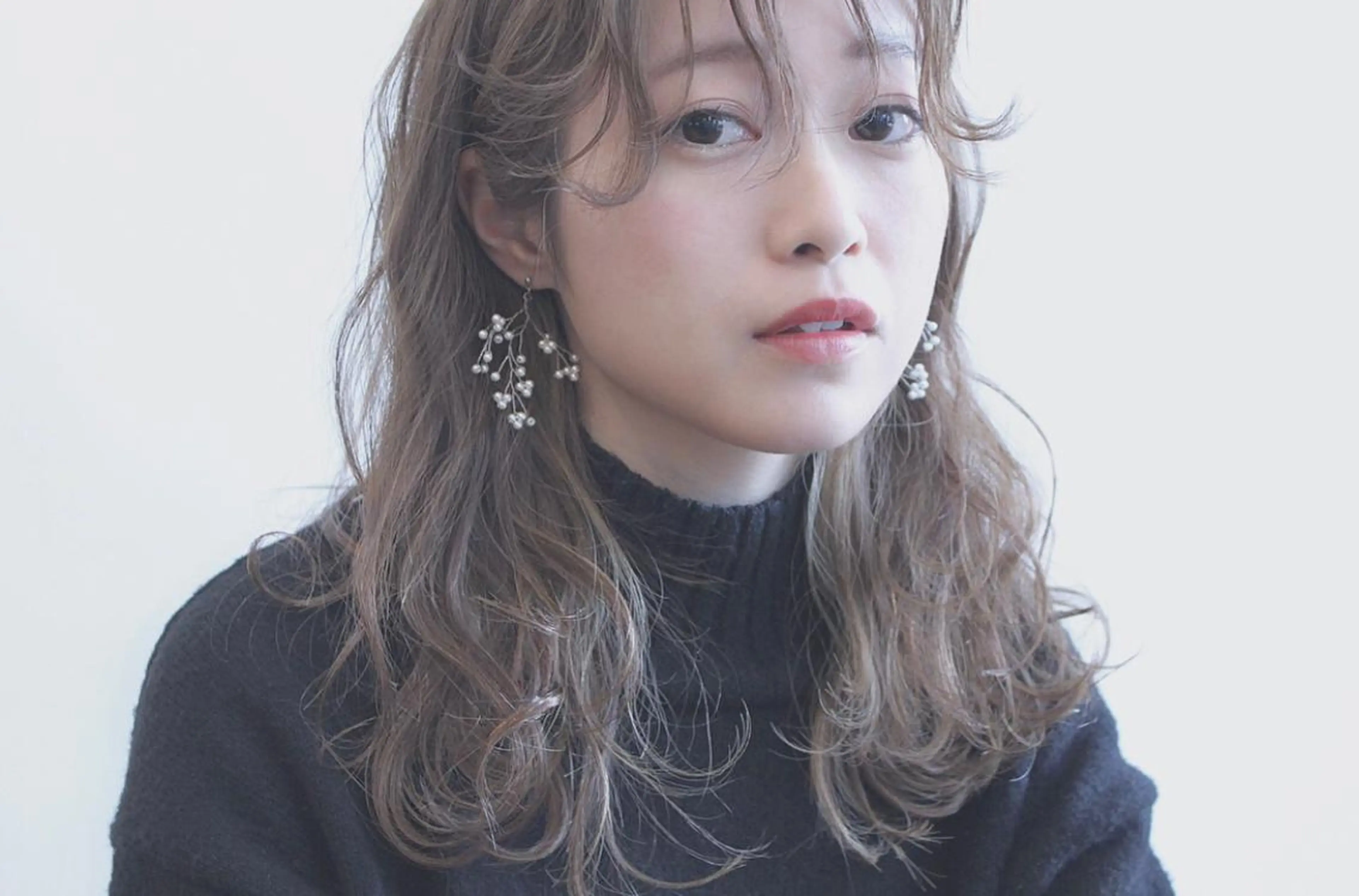 セミロング muku所属・山野 稚奈のヘアスタイル