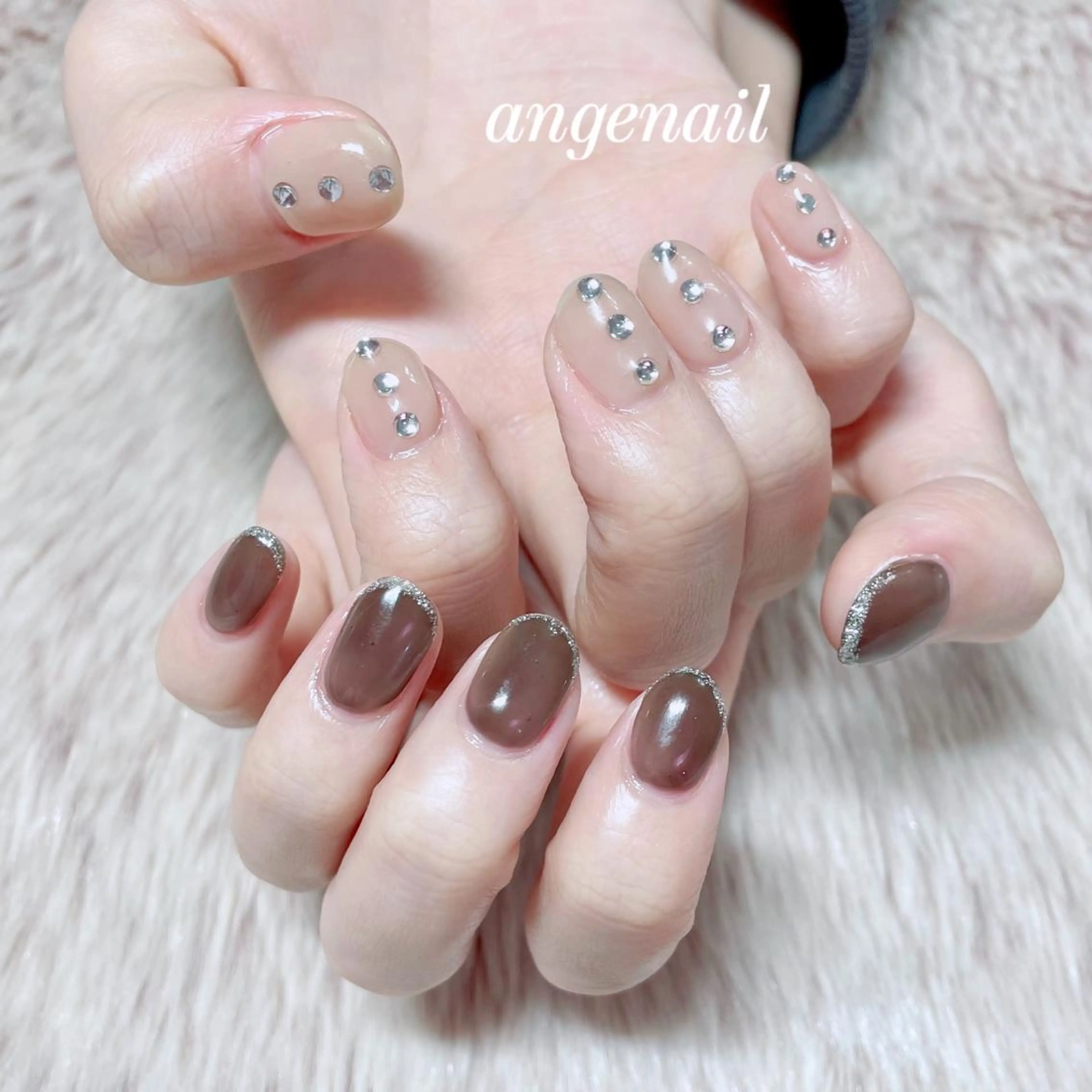 ネイル ハンドネイル オーナーネイリスト MAKIのネイルデザイン