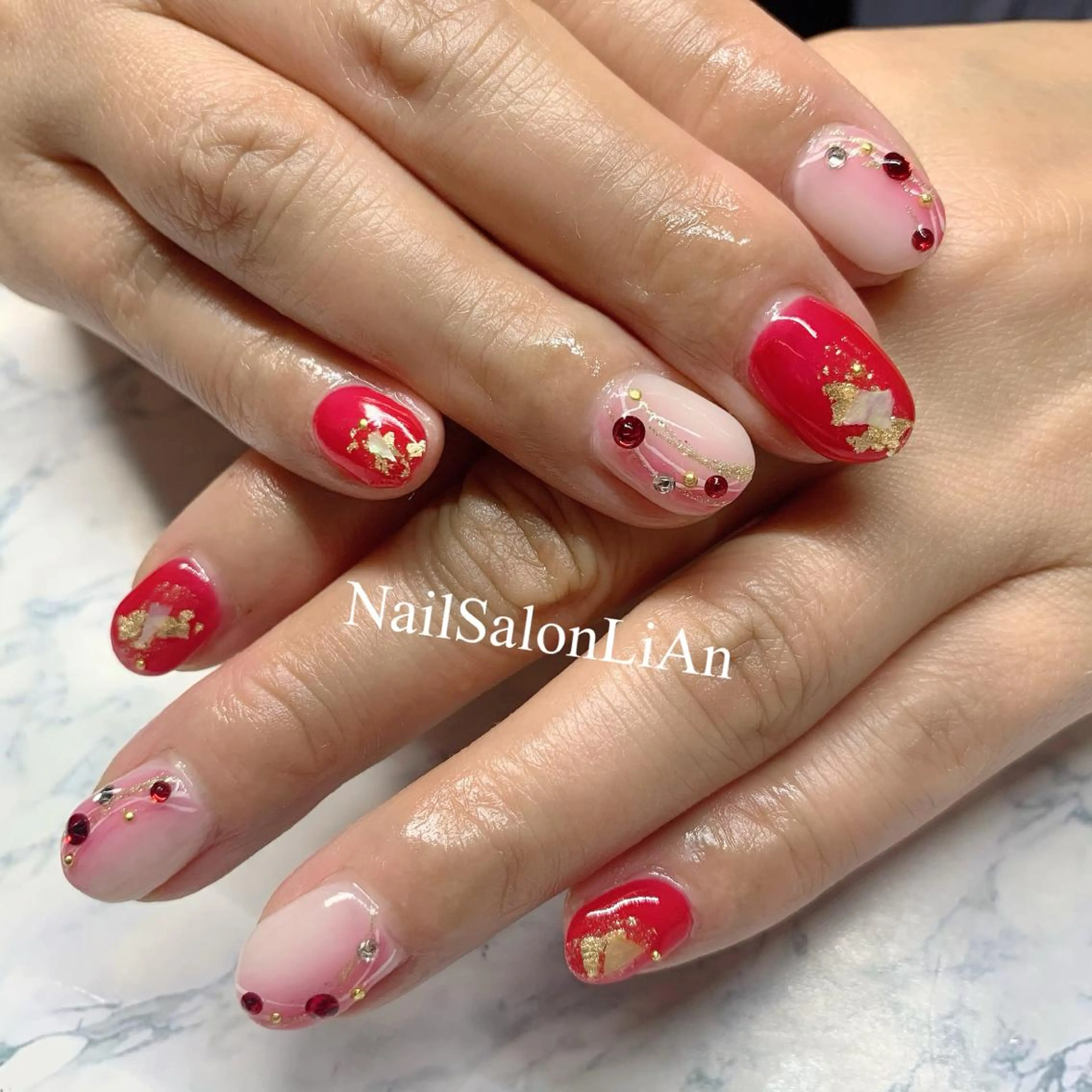 ネイル ハンドネイル NailSalon LiAnのネイルデザイン