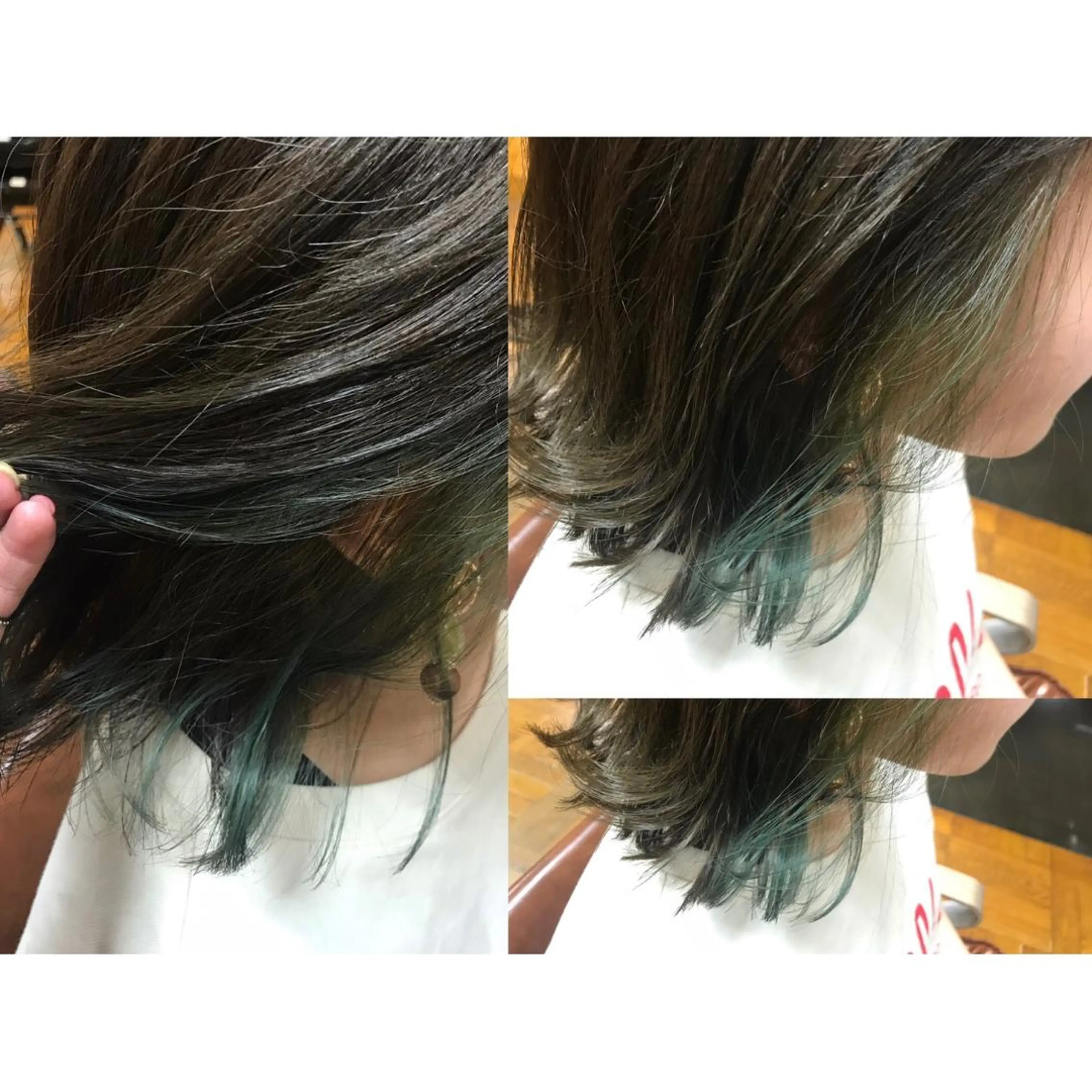 ショート カラー カット ヘアカラー トリートメント 🫧透け感⋆艶髪💎 山口アヤカのヘアスタイル