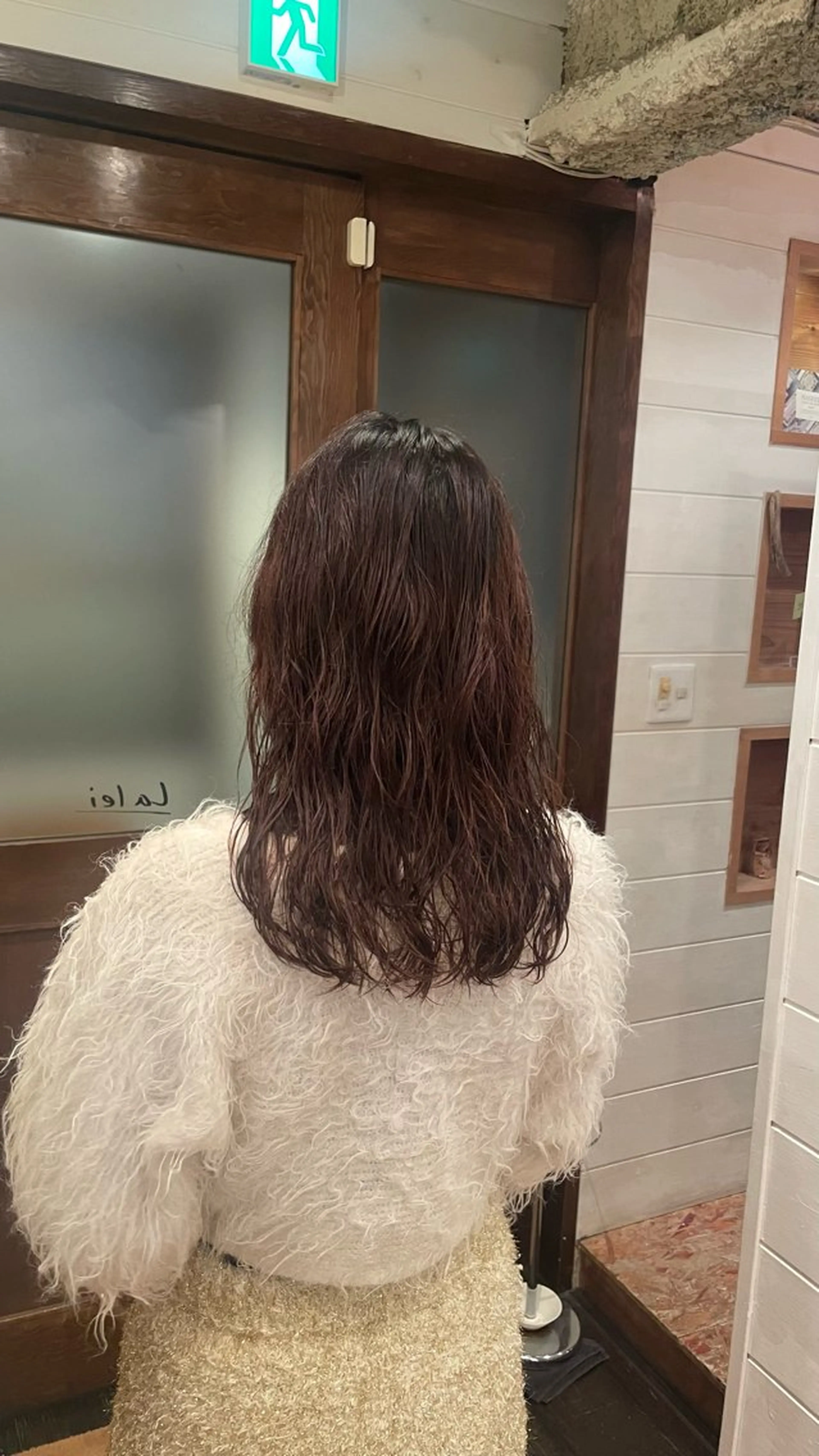 セミロング ボブ/縮毛矯正/レイ ヤー♡Natsukiのヘアスタイル