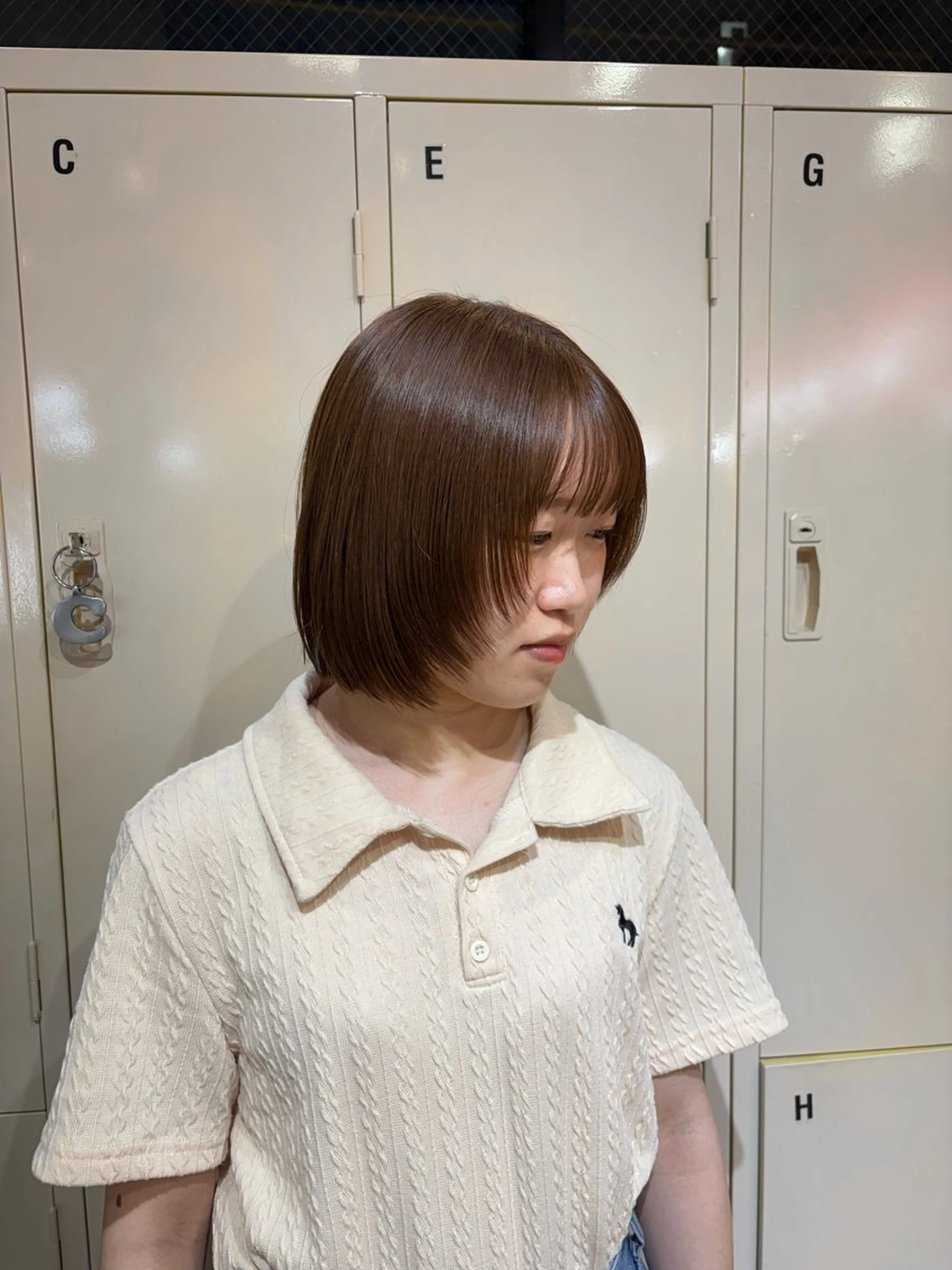 ショート 高明度ハイトーン× ショート/莉音🧤のヘアスタイル