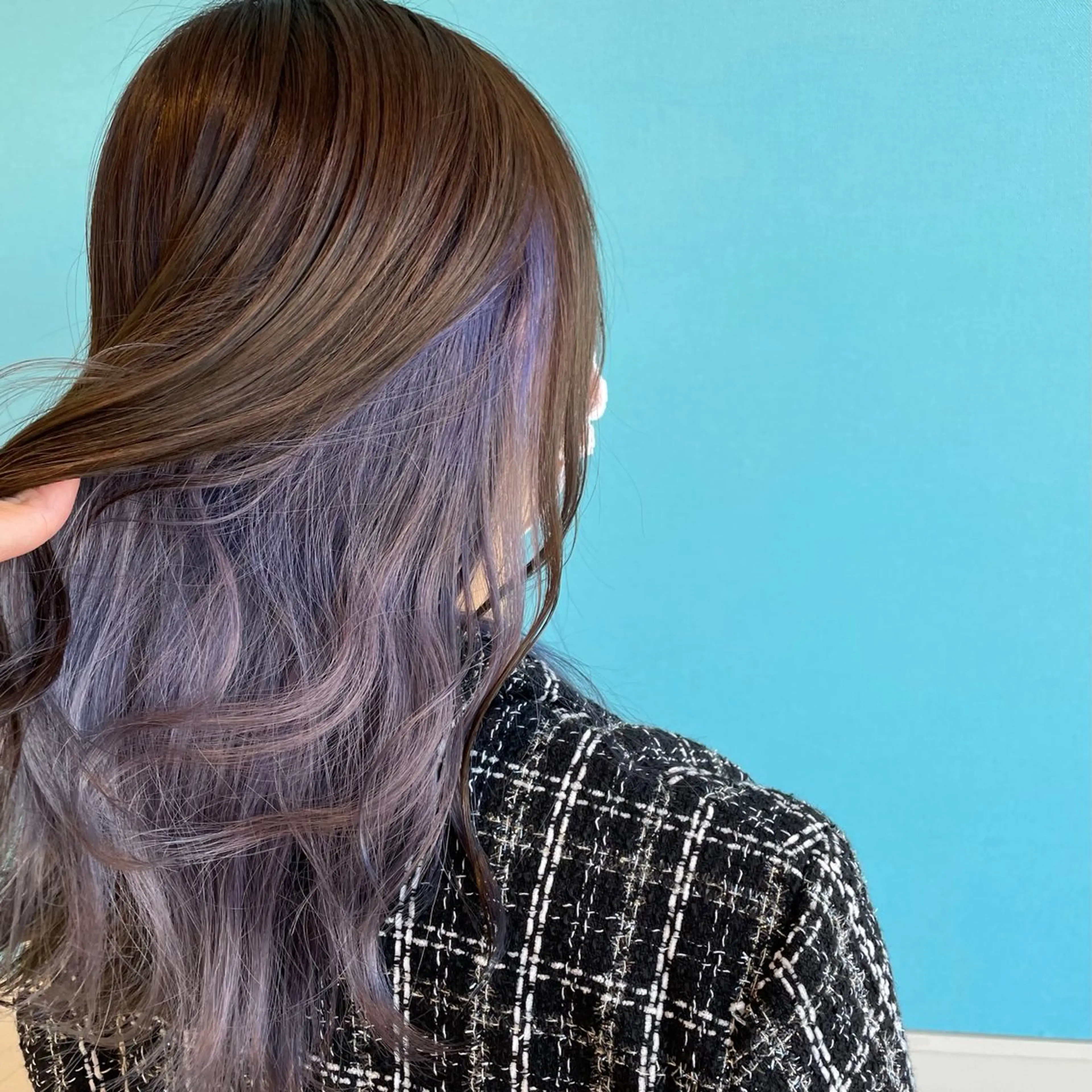 ロング カット ヘアカラー トリートメント 日置 大智のヘアスタイル