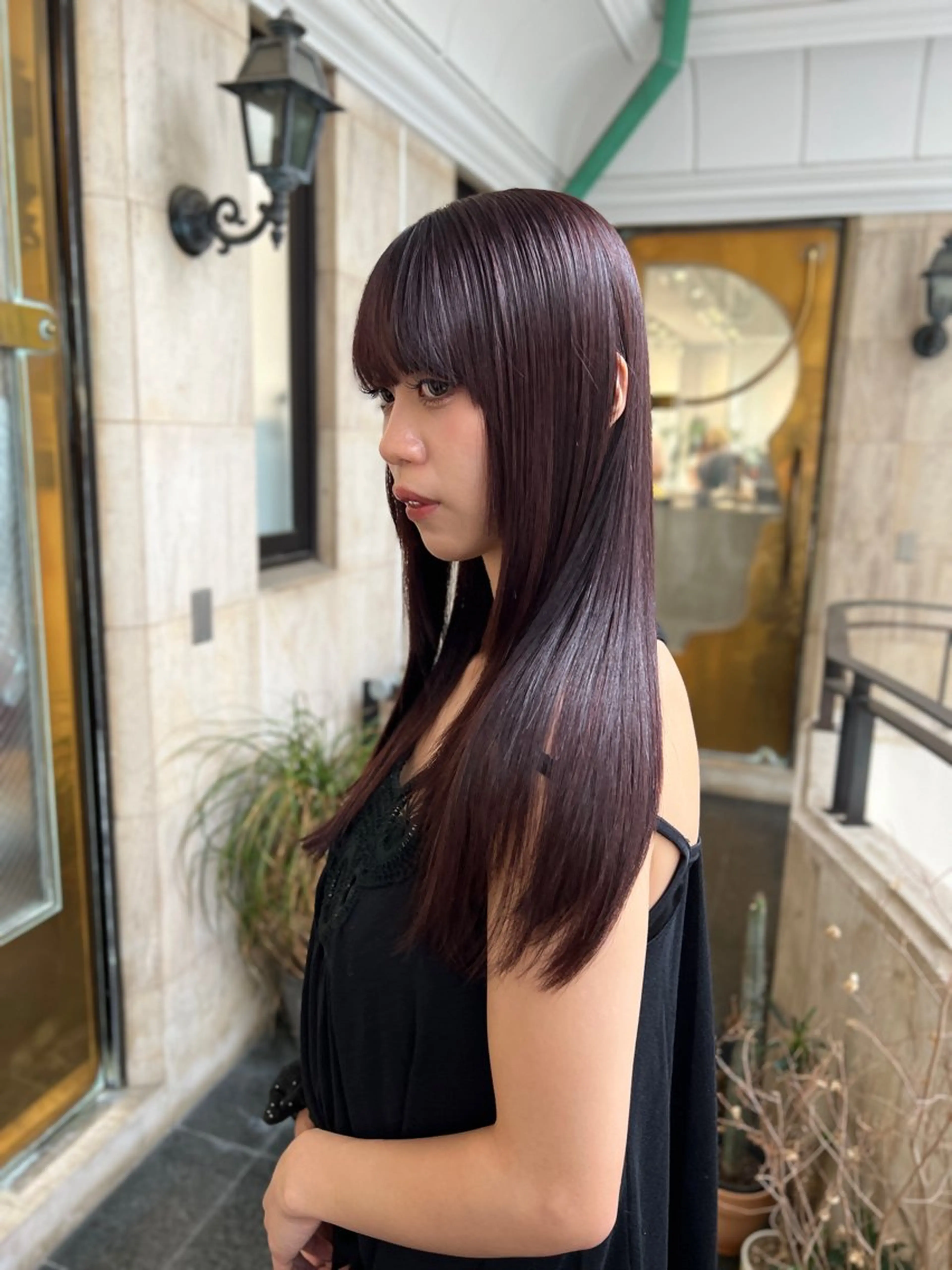 ロング 髪質改善 縮毛矯正 トリートメント 艶色&髪質改善 ✨ヨシムラユウシのヘアスタイル