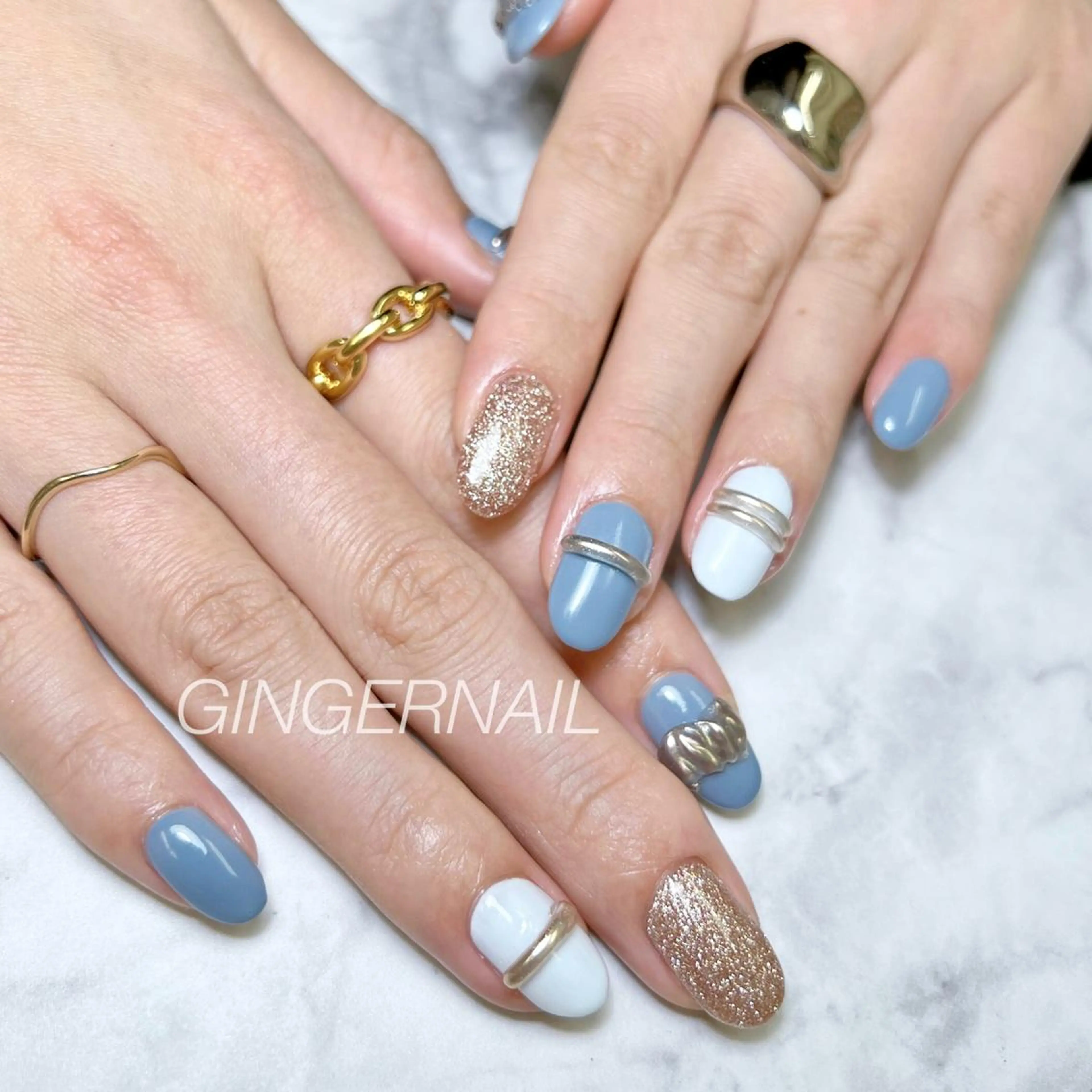 ネイル ハンドネイル ハンドケア GINGER NAIL所属・代々木 GINGERNAILのネイルデザイン