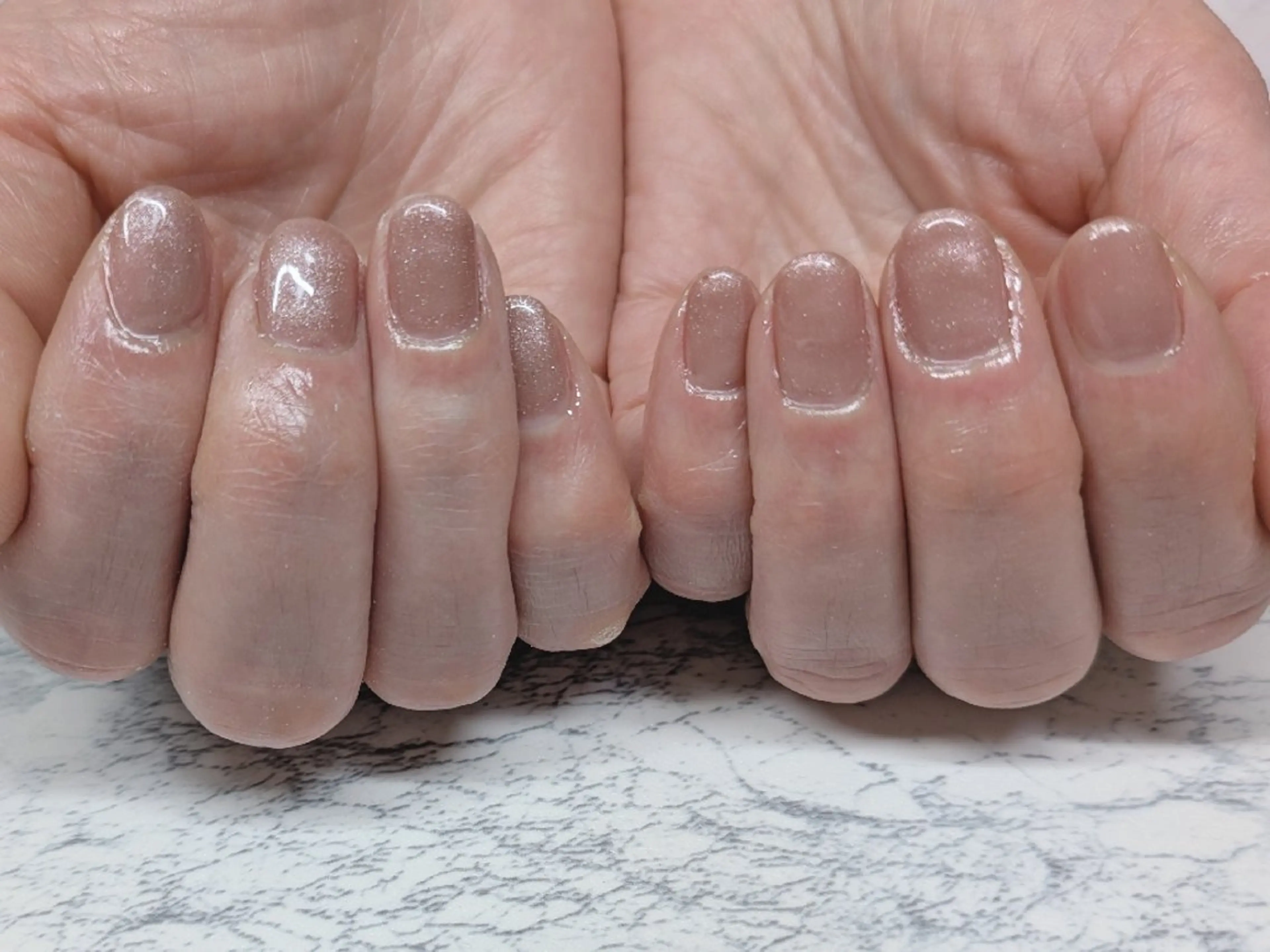 ネイル ワンカラーネイル 末廣 香苗のネイルデザイン