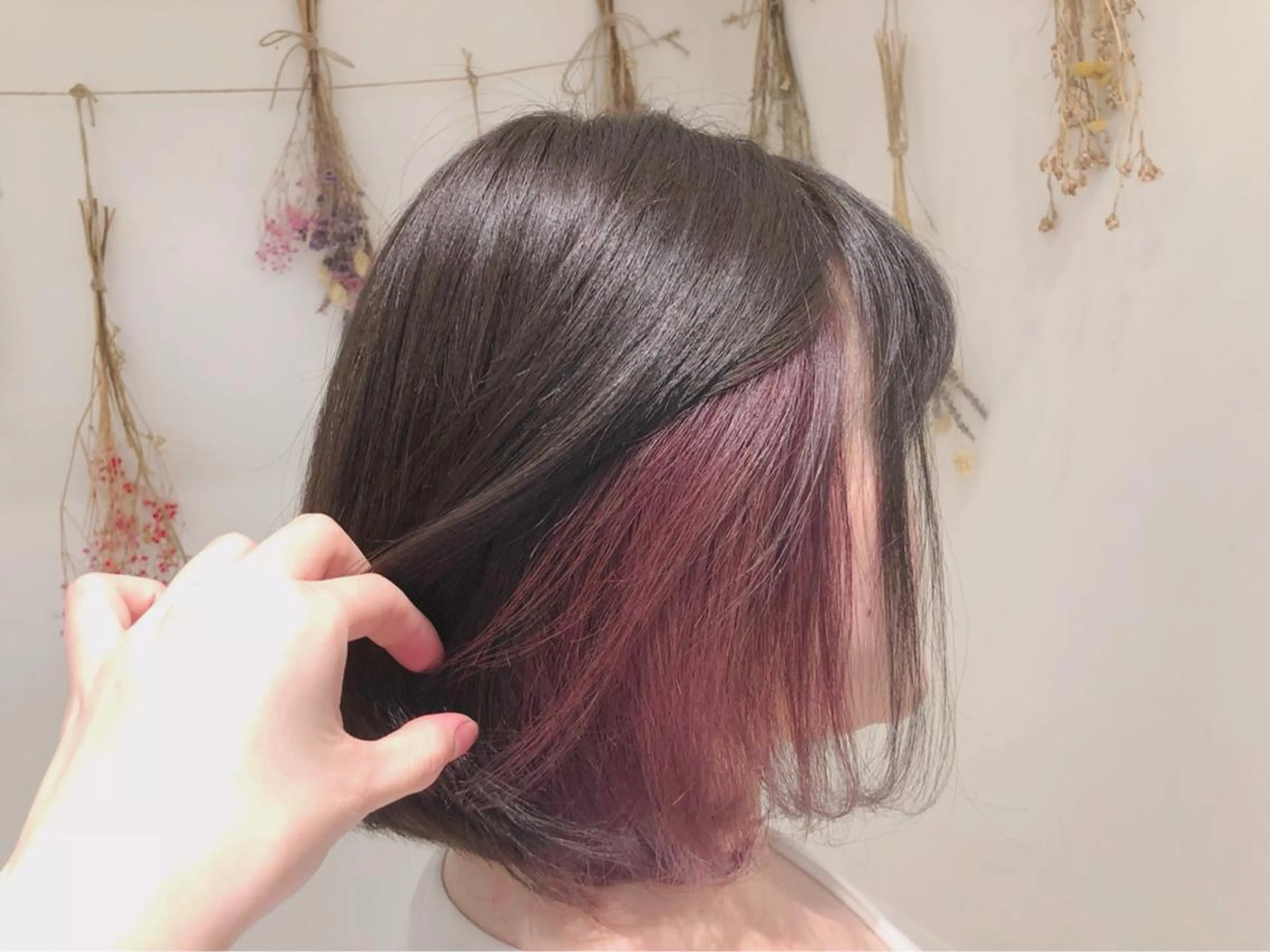 ミディアム カラー ヘアアレンジ 【ボブ・ショート】 Ash茗荷谷店のヘアスタイル