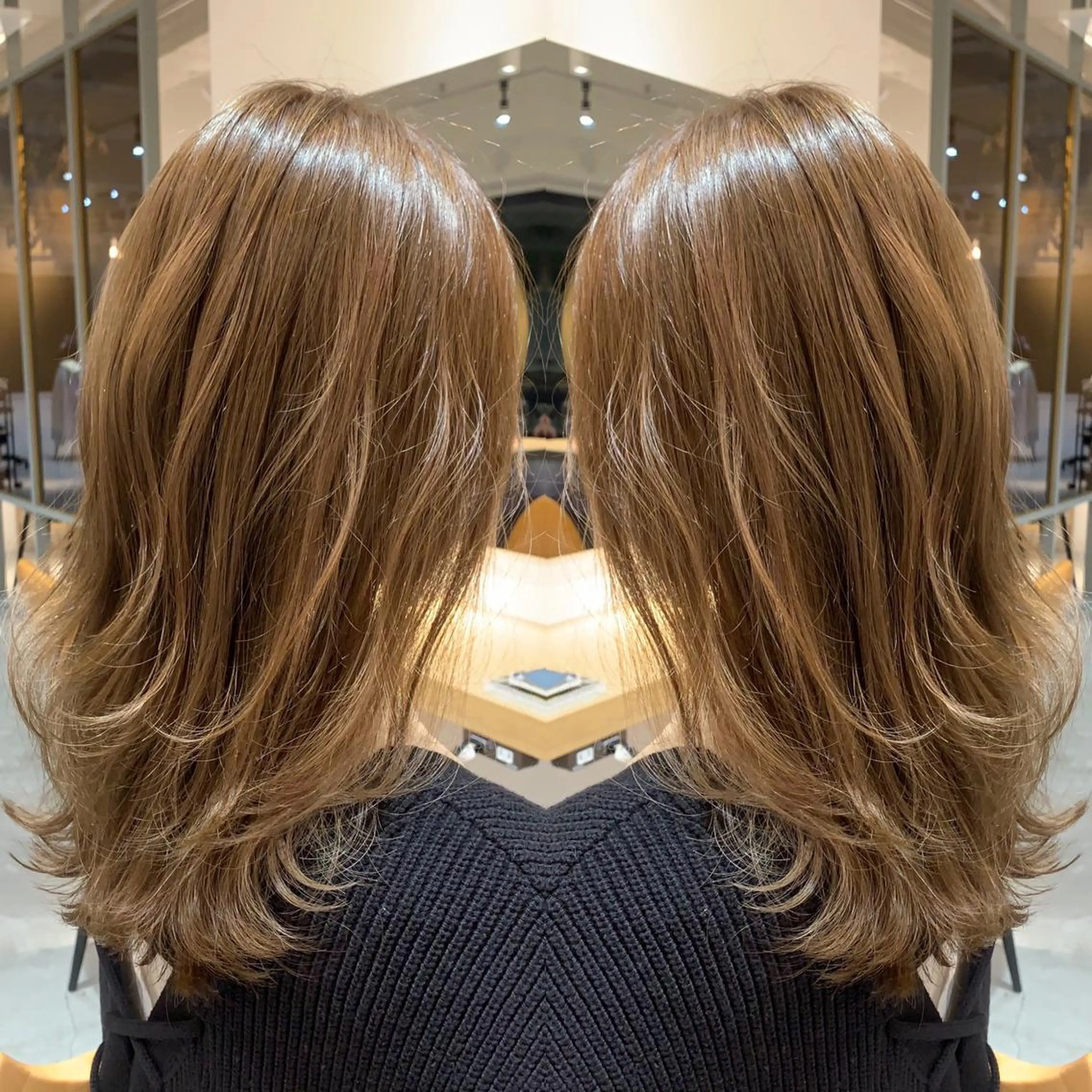 ミディアム ✨髪質改善　美髪✨ 縮毛　井上 大誠のヘアスタイル