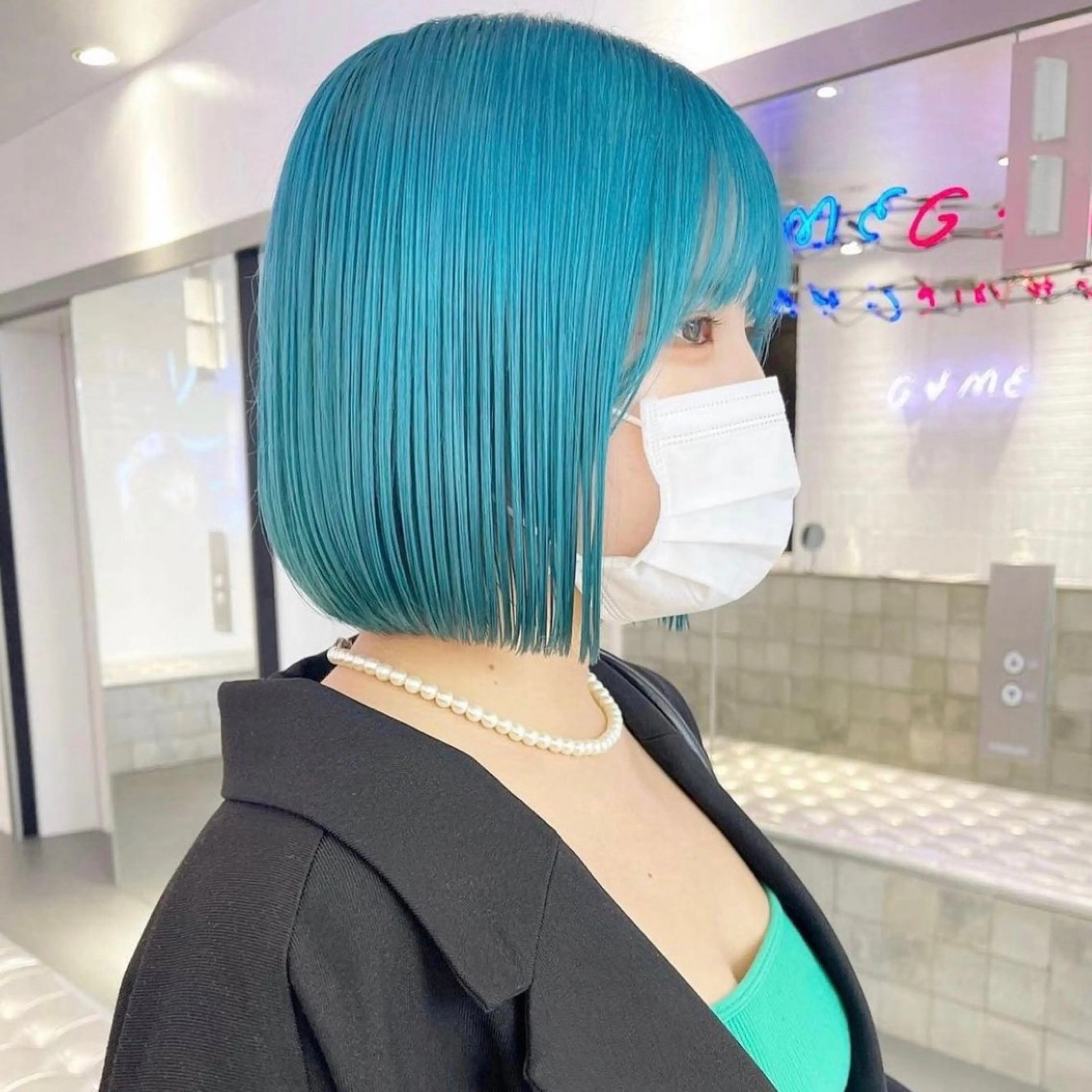 ショート 最強デザインカラー/ ブリーチ/アヤミ🌟のヘアスタイル