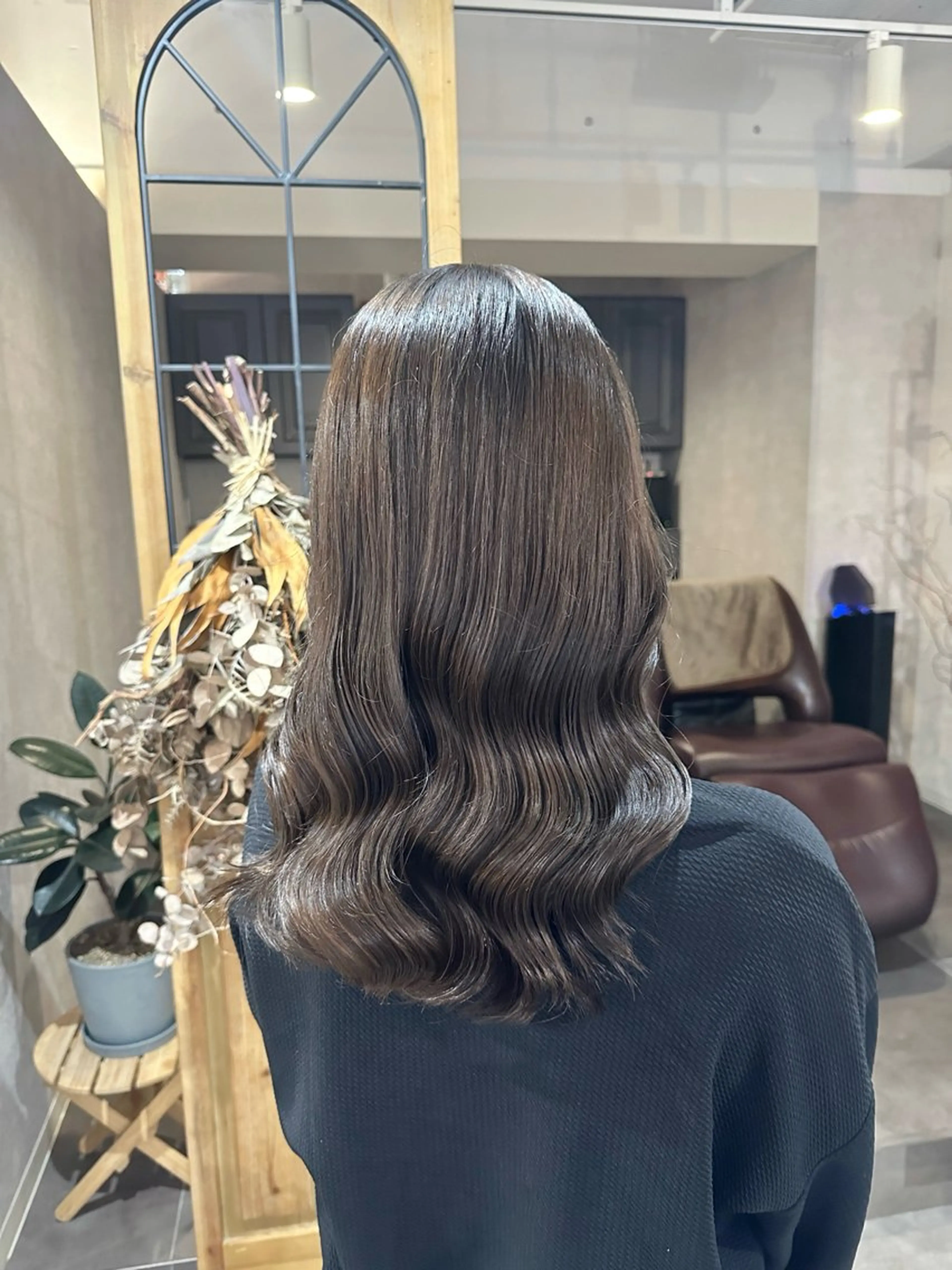 セミロング カラー Nizihair / Mizuki.*✿のヘアスタイル