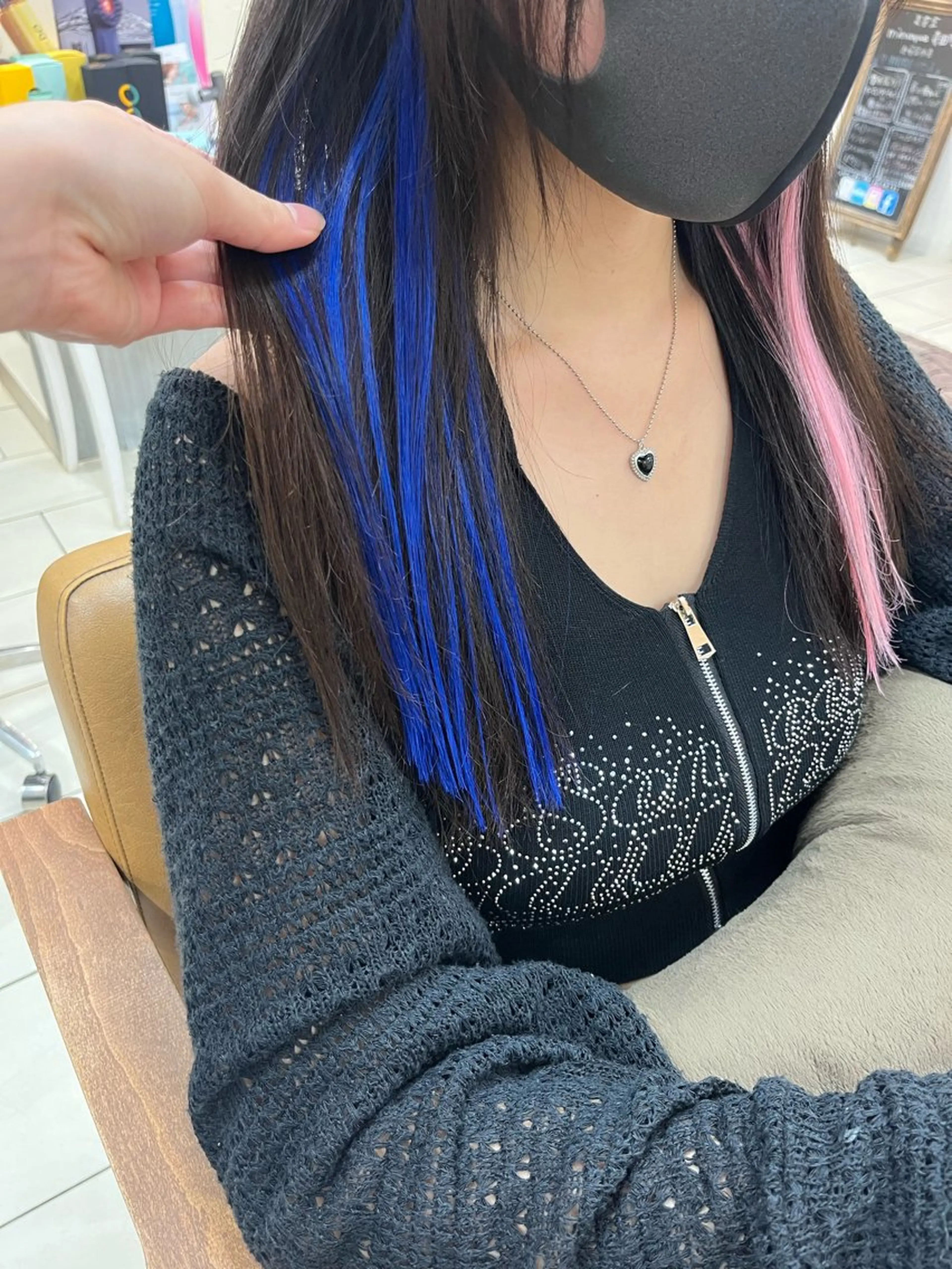 ロング シールエクステ エクステ 福本 光のヘアスタイル