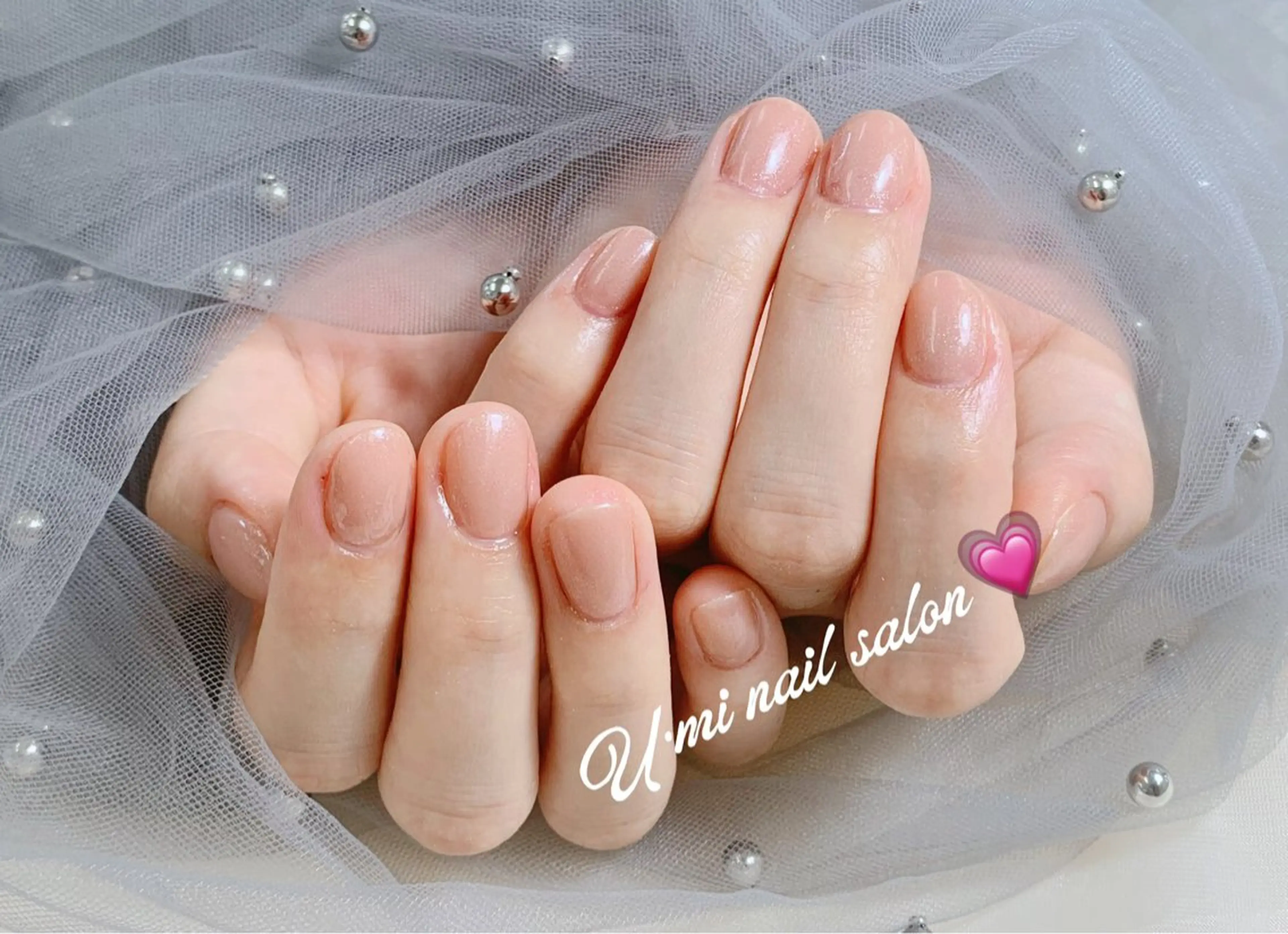 ネイル ワンカラーネイル Ｕ·Mi nail salon所属・u・mi  上野御徒町パラジェルのネイルデザイン