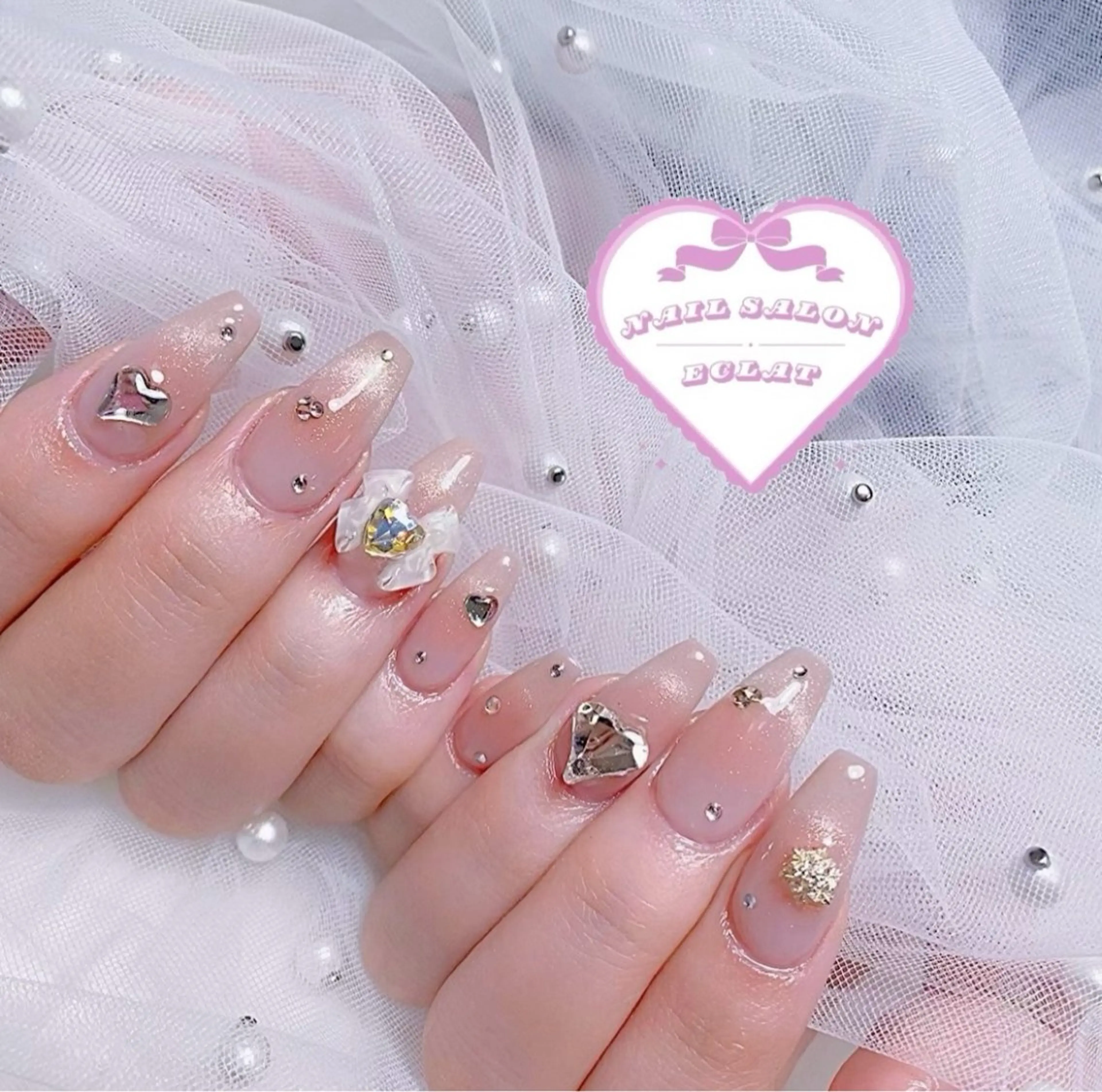 大人気♡ワンホンネイル💅🎀持ち込み💅の写真