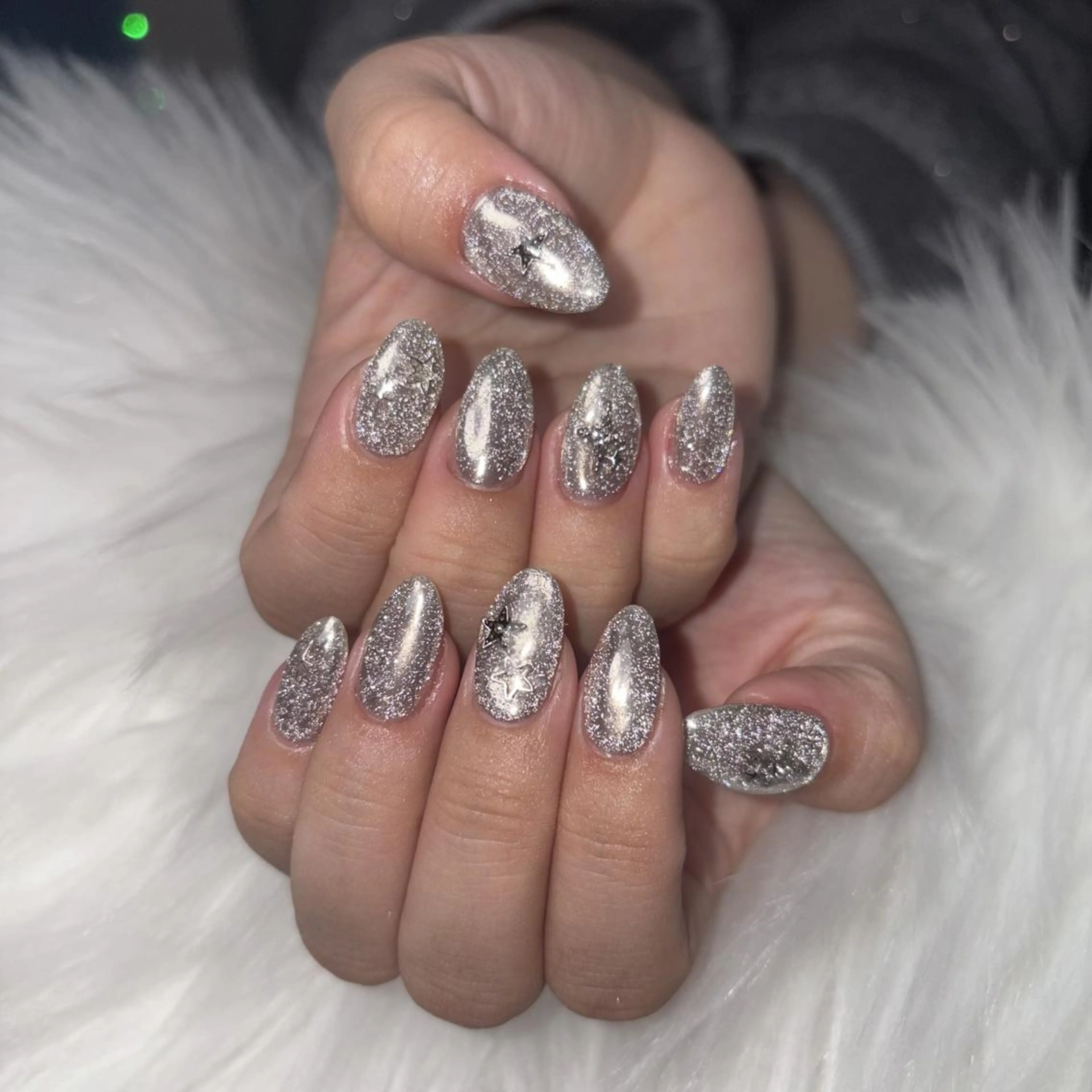 ネイル フラッシュネイル ミラーネイル nail salon Libertyのネイルデザイン