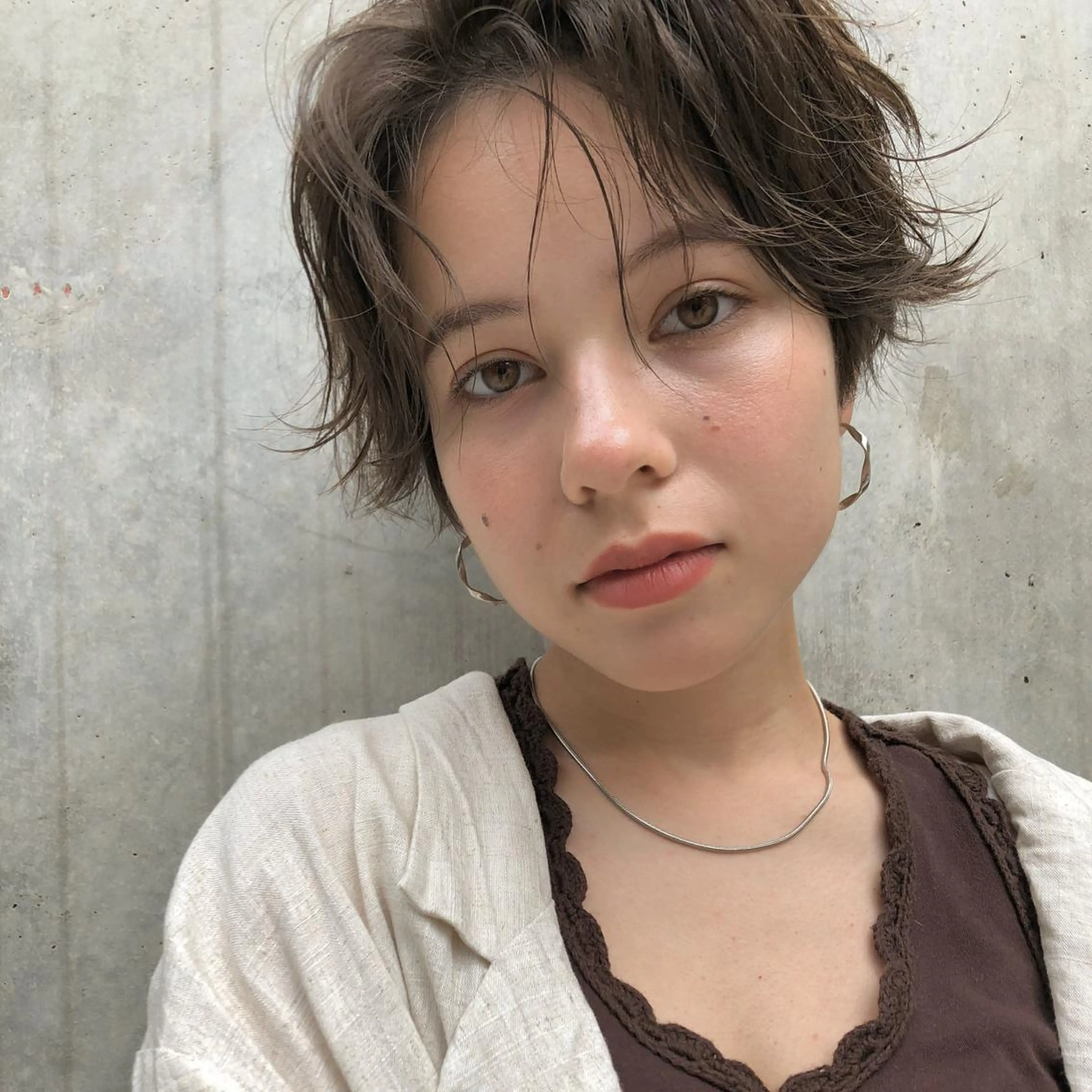 ショート カラー カット ヘアカラー トリートメント ヘッドスパ tane.所属・【ダメージレス施術】 【透明感】北村 拓也のヘアスタイル