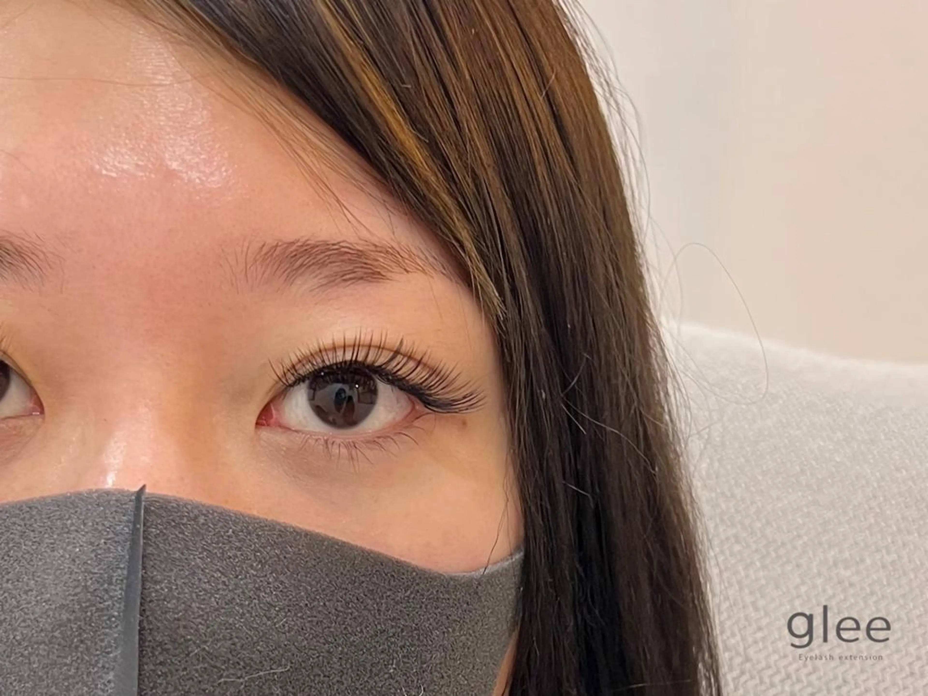 マツエク・マツパ 目尻長め ボリュームラッシュ nuit 春日部店のマツエク・マツパデザイン