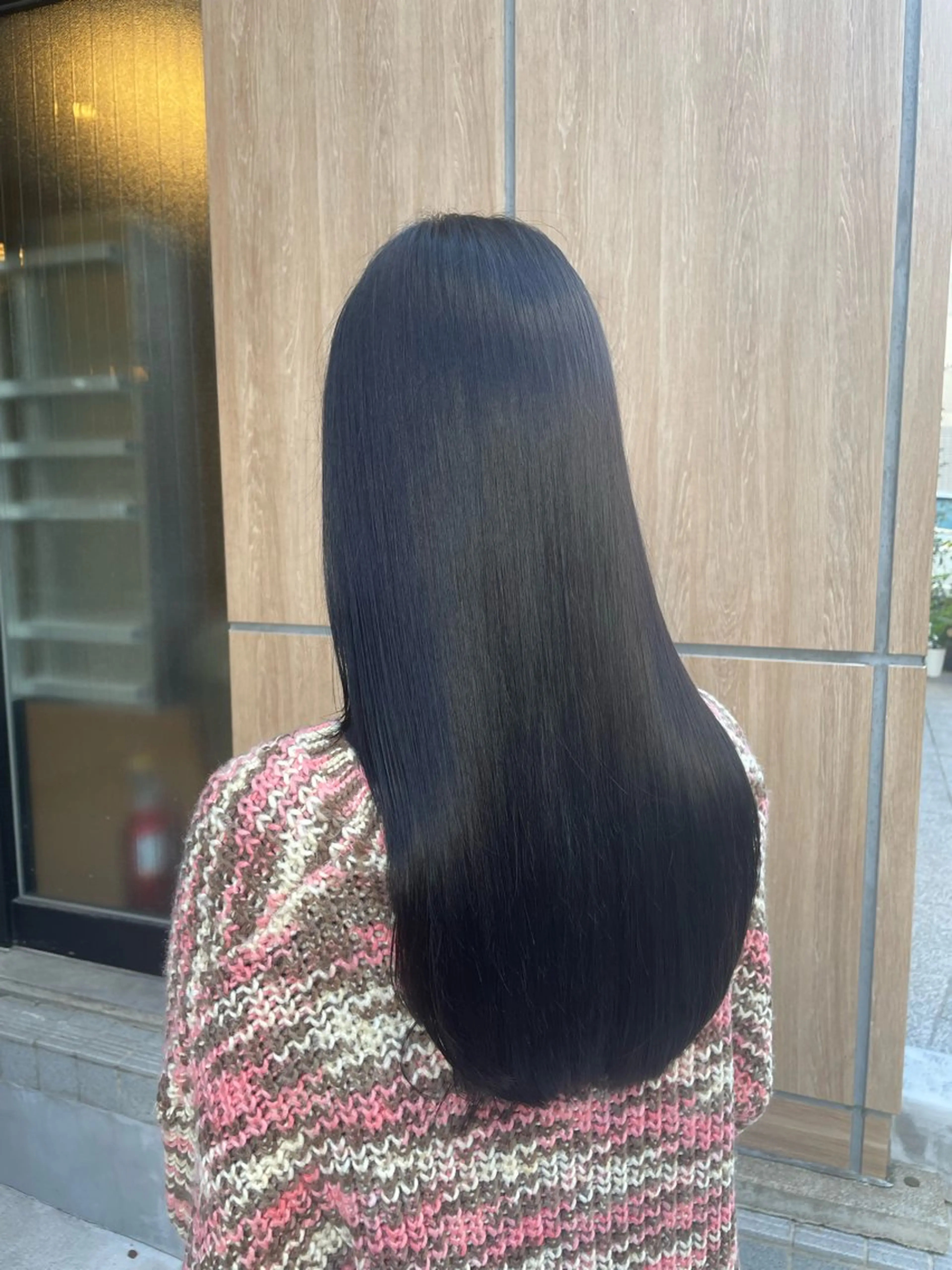 ロング カラー カット ヘアカラー トリートメント 仙台/艶髪/暗髪/ MIZUHOのヘアスタイル