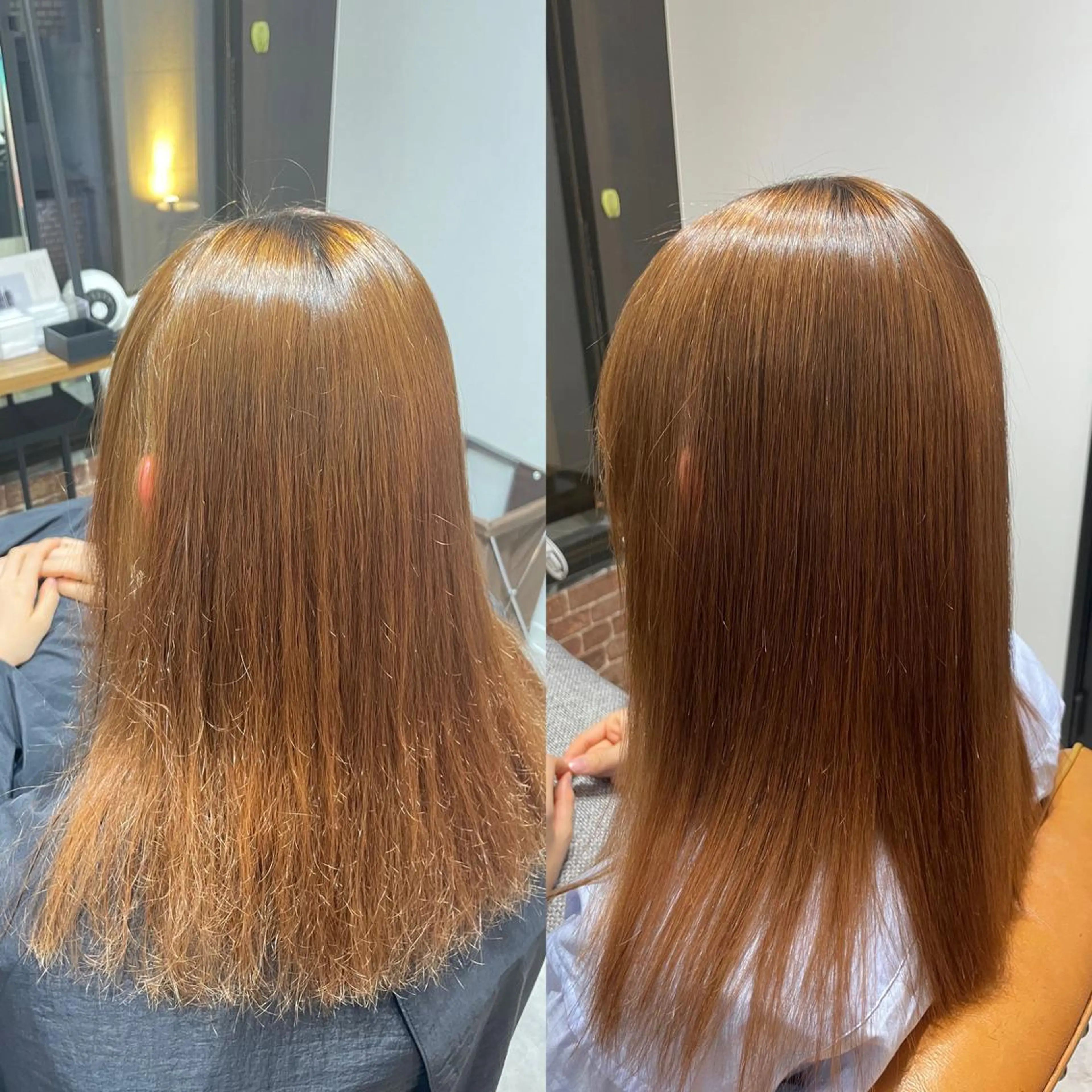 ミディアム カラー 髪質改善 酸性ストレート share salon 「JAM」吉祥寺所属・ショート/酸スト/ 髪質改善/小林のヘアスタイル