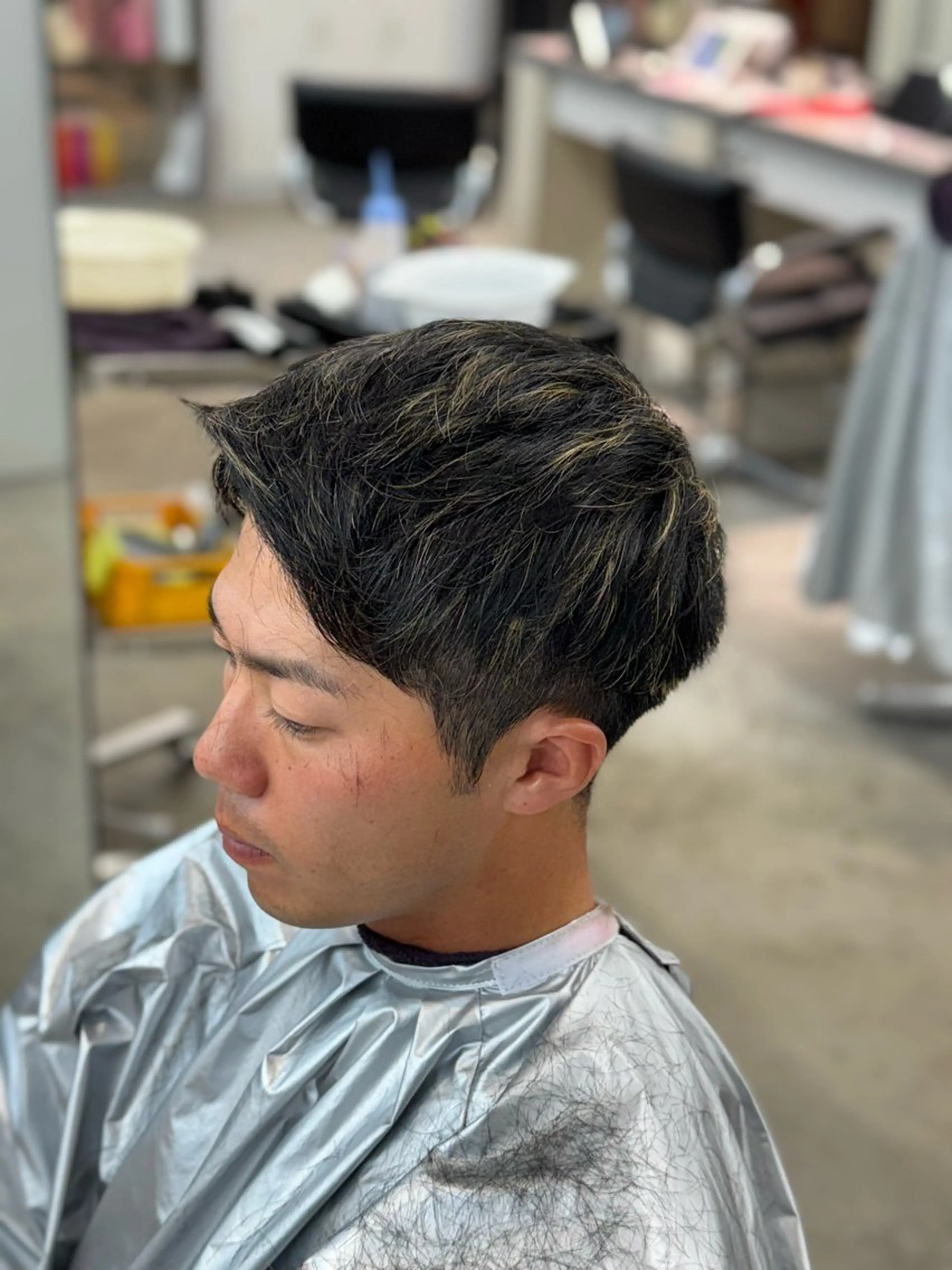 メンズ カット leo/ロング／ レイヤーカット⛈️のヘアスタイル