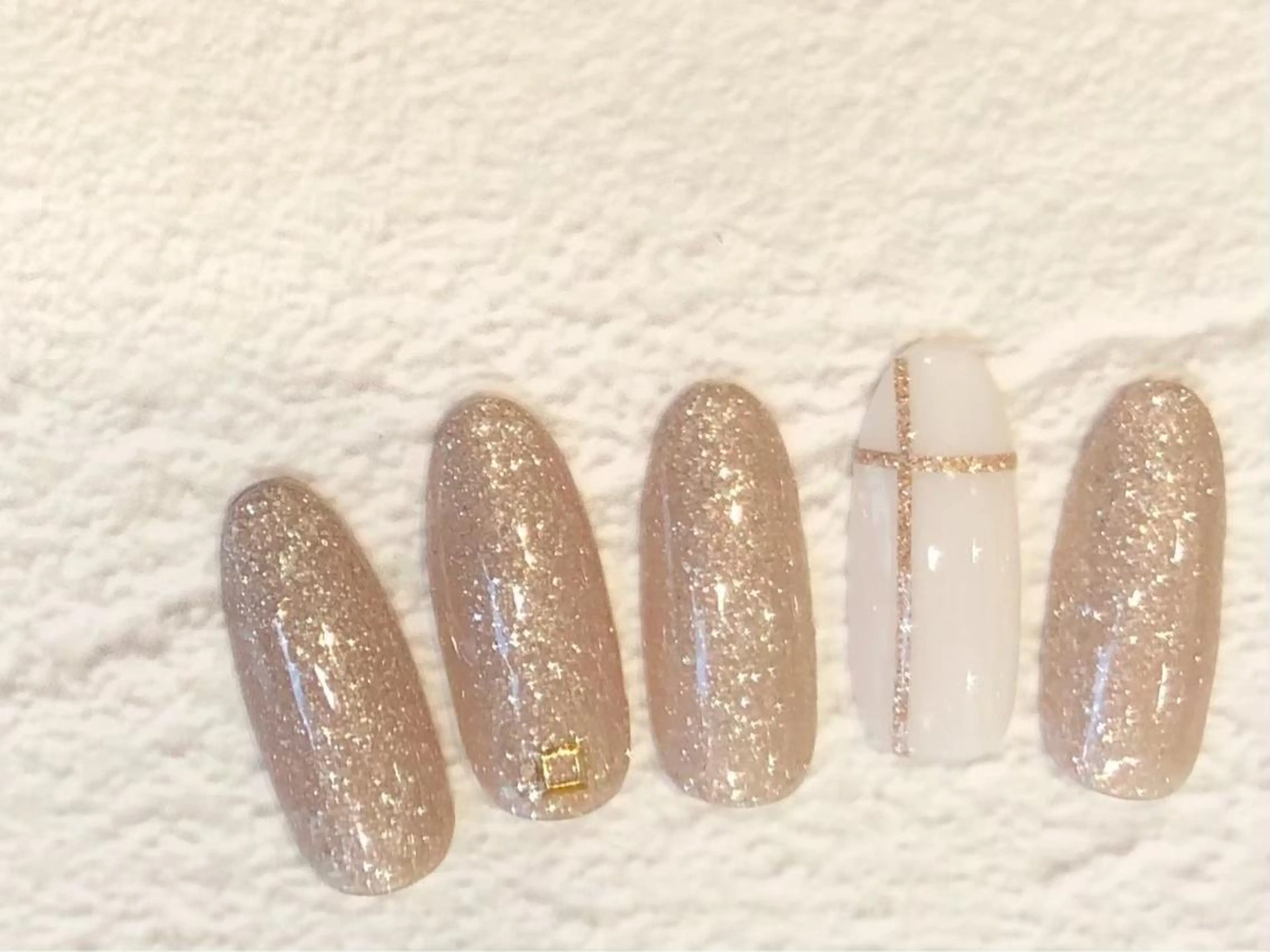 ネイル シンプルネイル 杉山 星菜のネイルデザイン